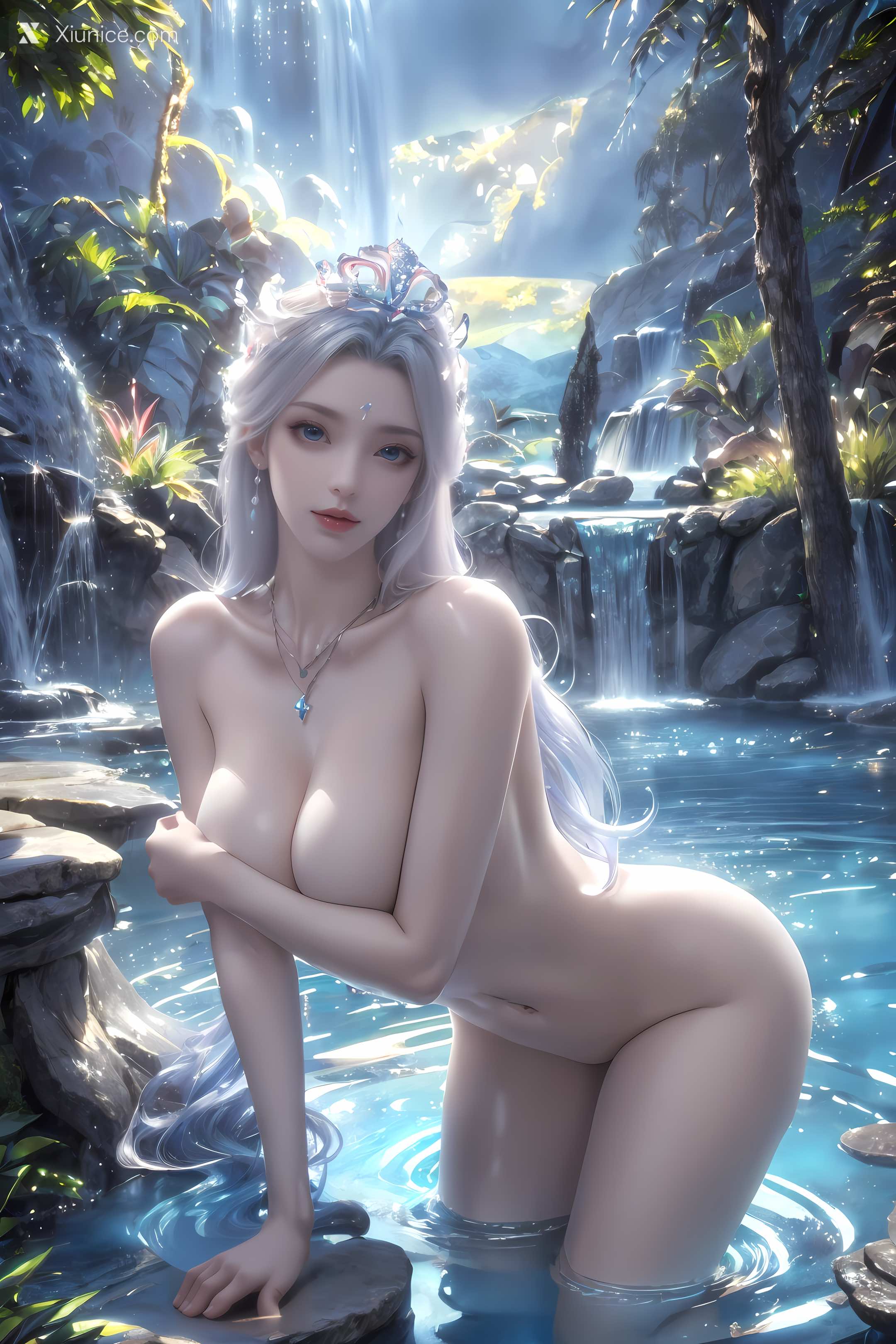 AI Girl Xiunice.com 百炼成神 宁雨蝶 绝美容颜 76