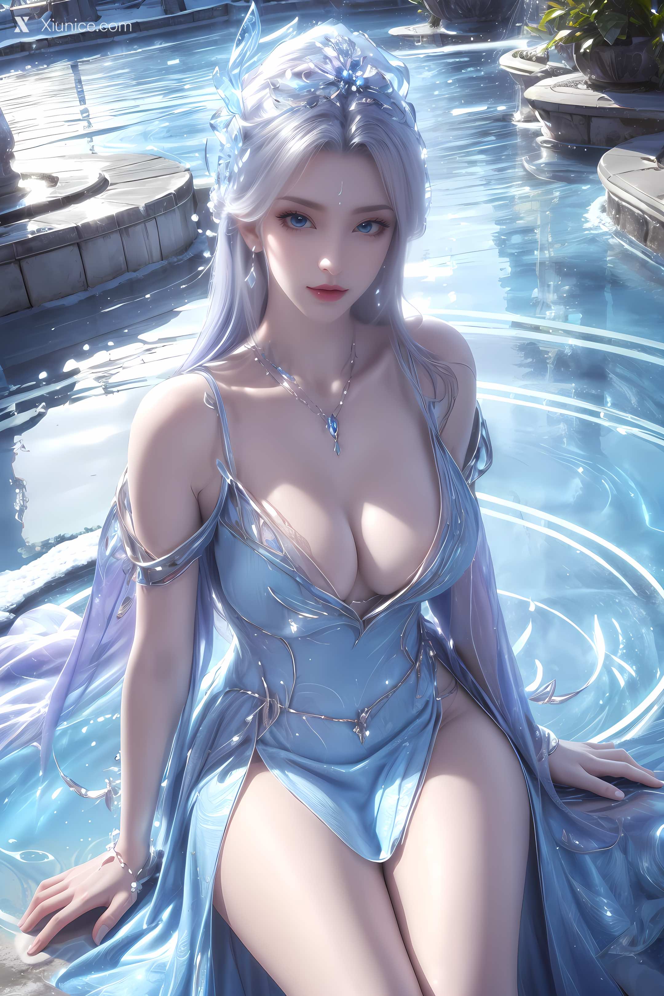 AI Girl Xiunice.com 百炼成神 宁雨蝶 绝美容颜 8