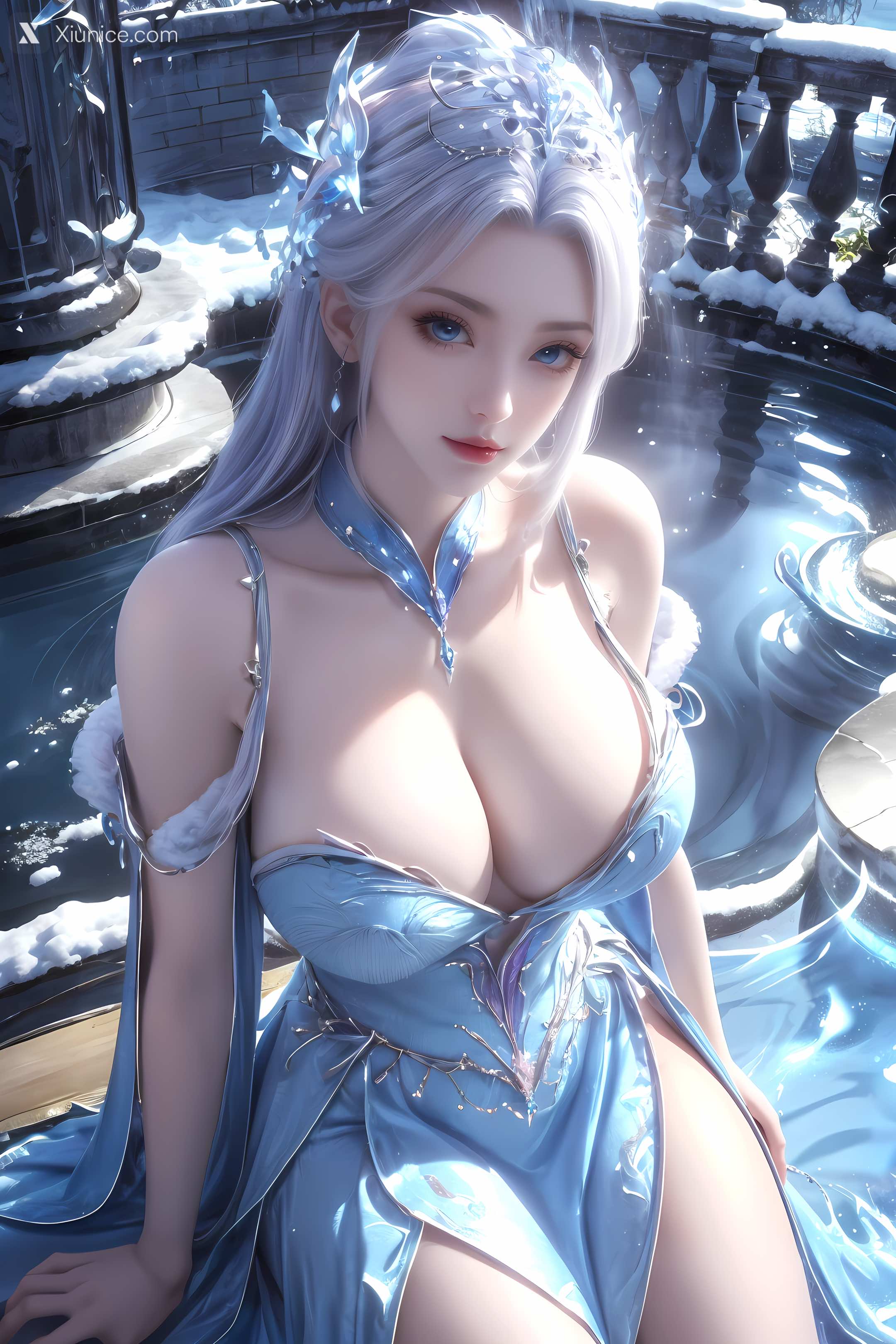 AI Girl Xiunice.com 百炼成神 宁雨蝶 绝美容颜 9