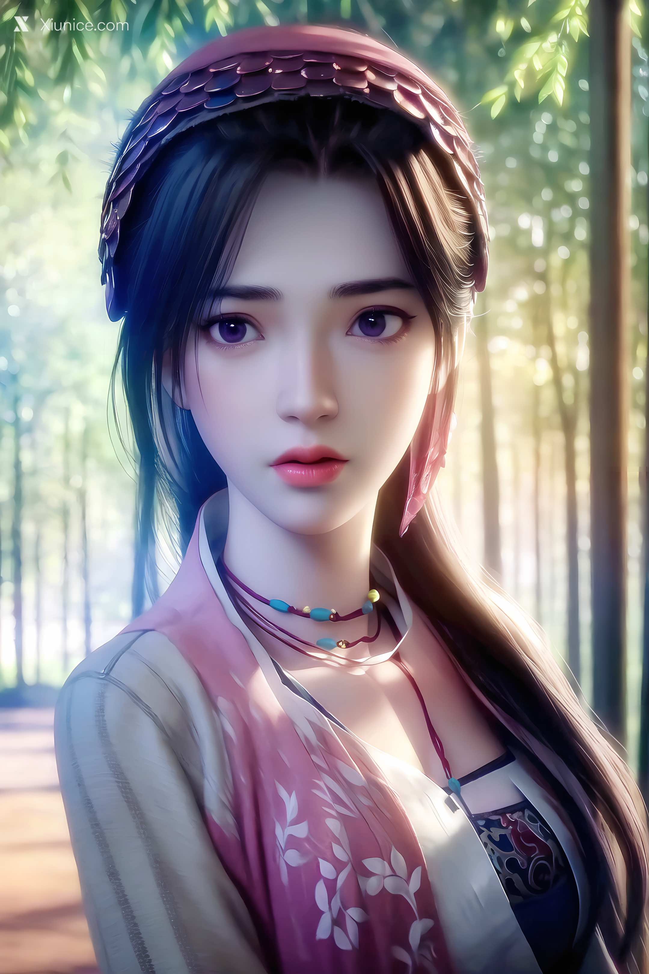 AI Girl Xiunice.com 眷思量 奉眠 灵犀 屠丽 璎陌 屠丽 3 1