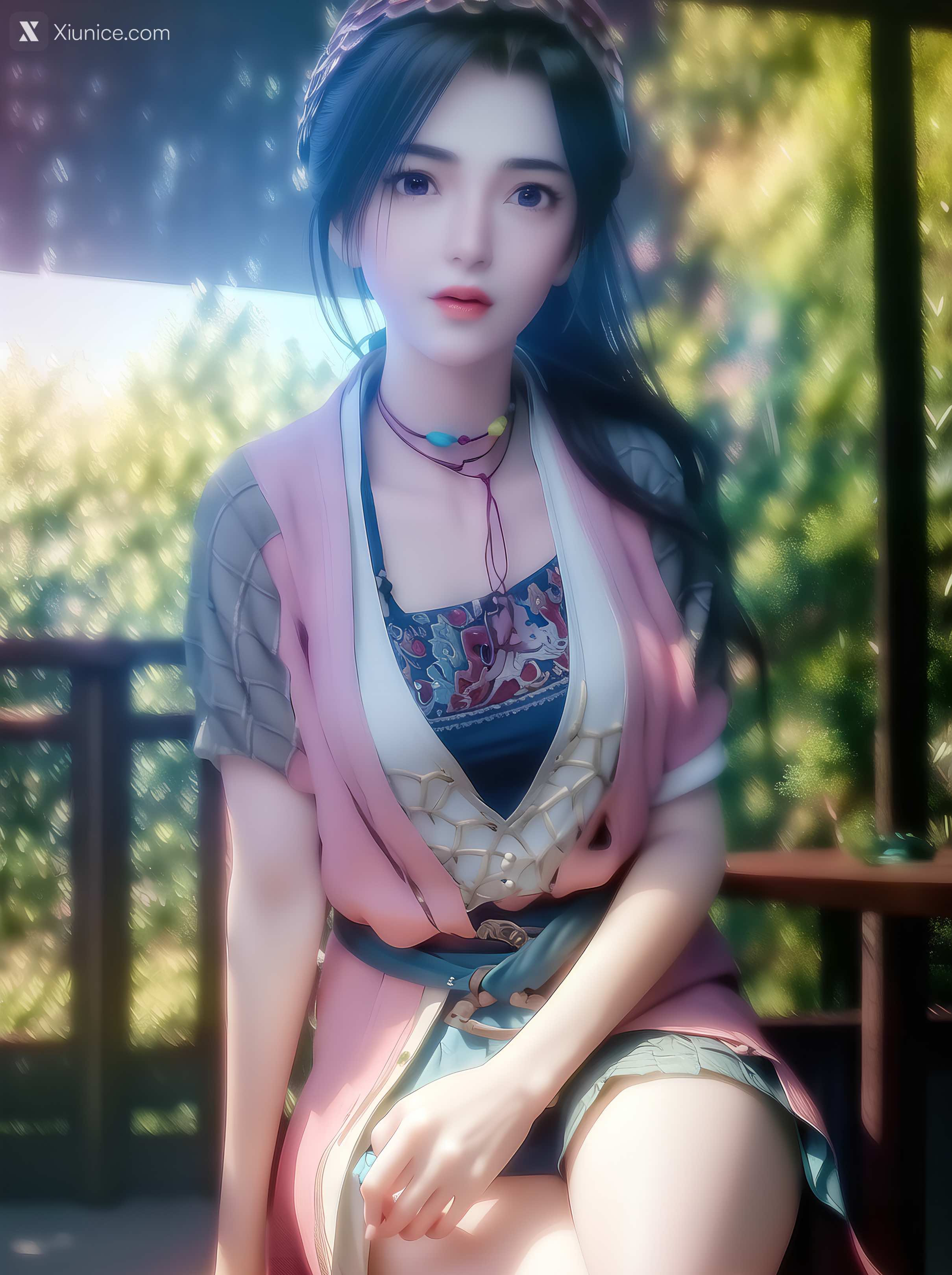 AI Girl Xiunice.com 眷思量 奉眠 灵犀 屠丽 璎陌 屠丽 3 11