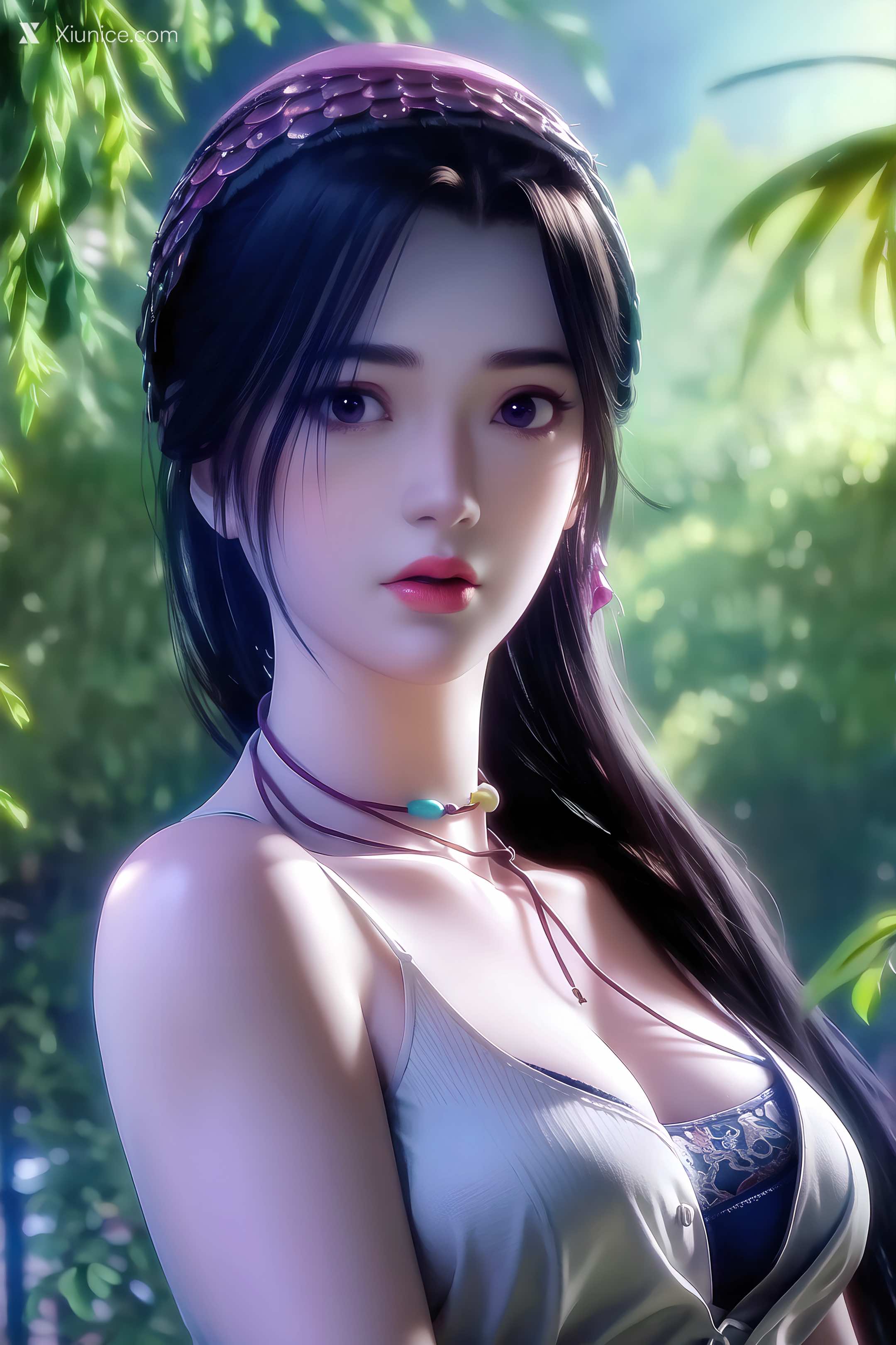 AI Girl Xiunice.com 眷思量 奉眠 灵犀 屠丽 璎陌 屠丽 3 4