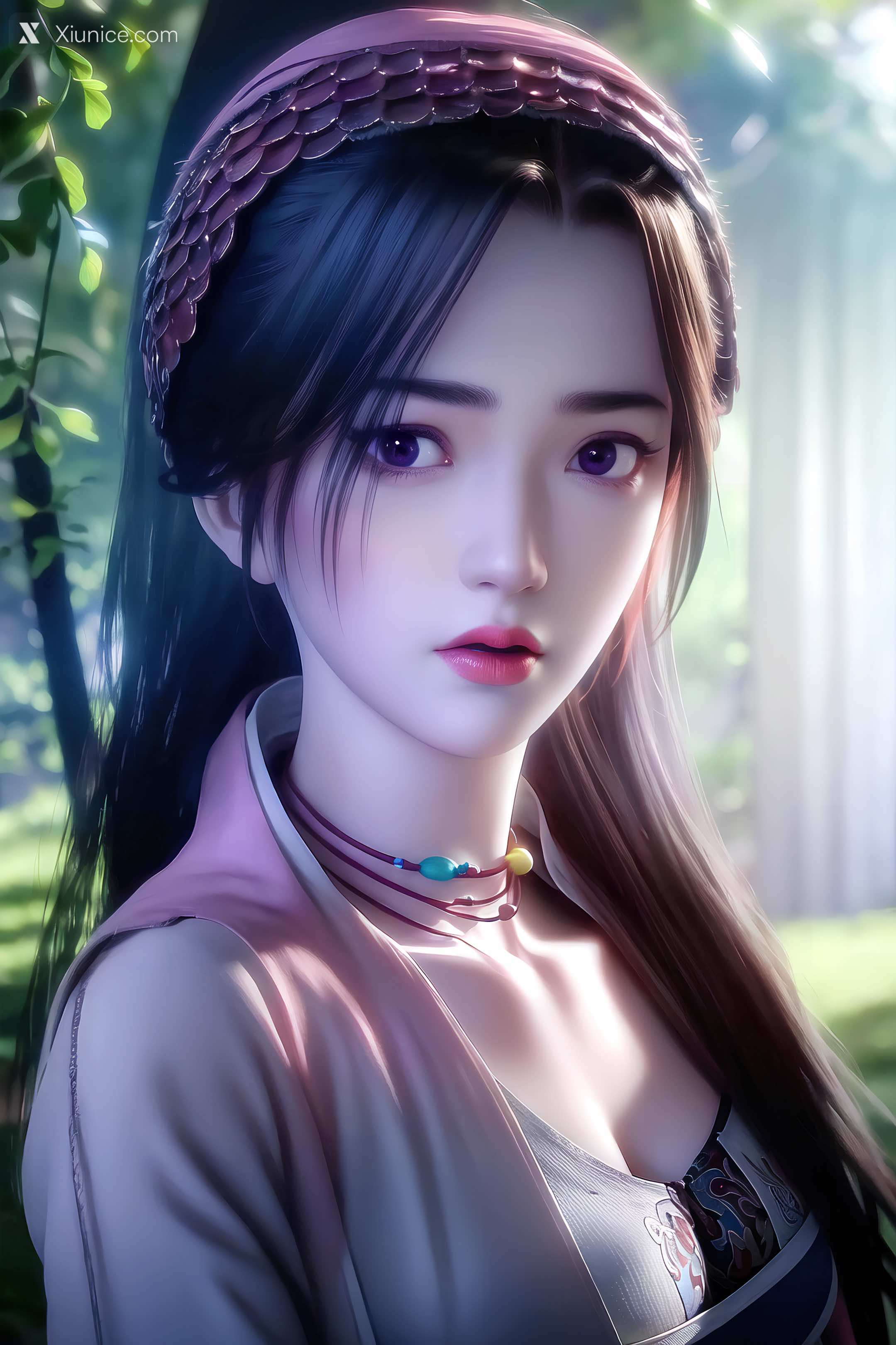 AI Girl Xiunice.com 眷思量 奉眠 灵犀 屠丽 璎陌 屠丽 3 5