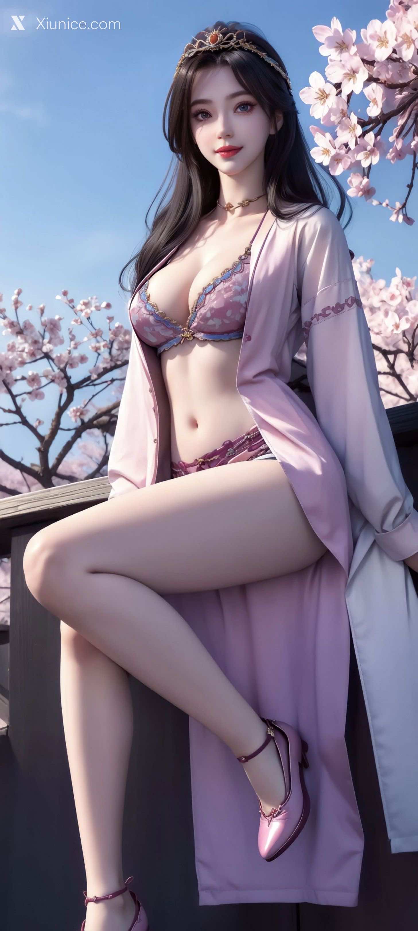 AI Girl Xiunice.com 眷思量 奉眠 灵犀 屠丽 璎陌 屠丽 4 44