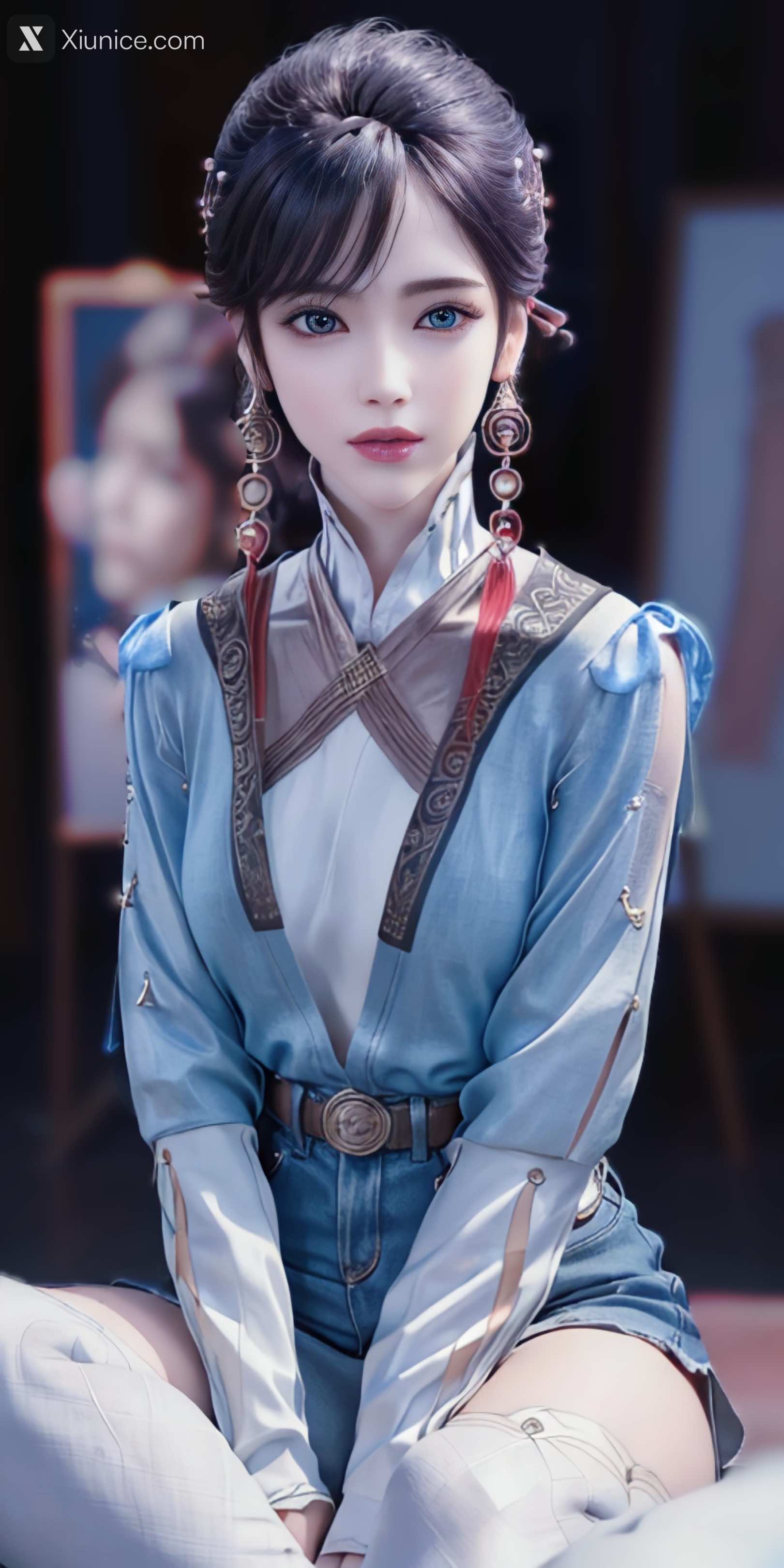 AI Girl Xiunice.com 眷思量 奉眠 灵犀 屠丽 璎陌 灵犀 4 1