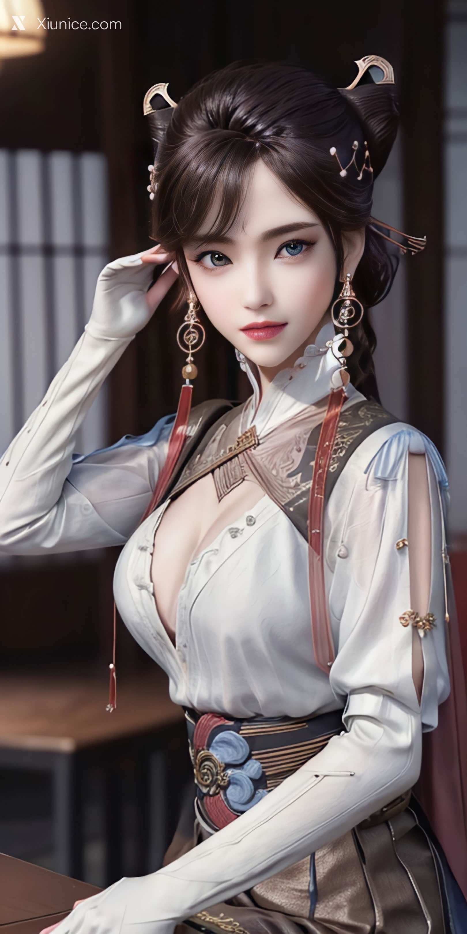 AI Girl Xiunice.com 眷思量 奉眠 灵犀 屠丽 璎陌 灵犀 4 22