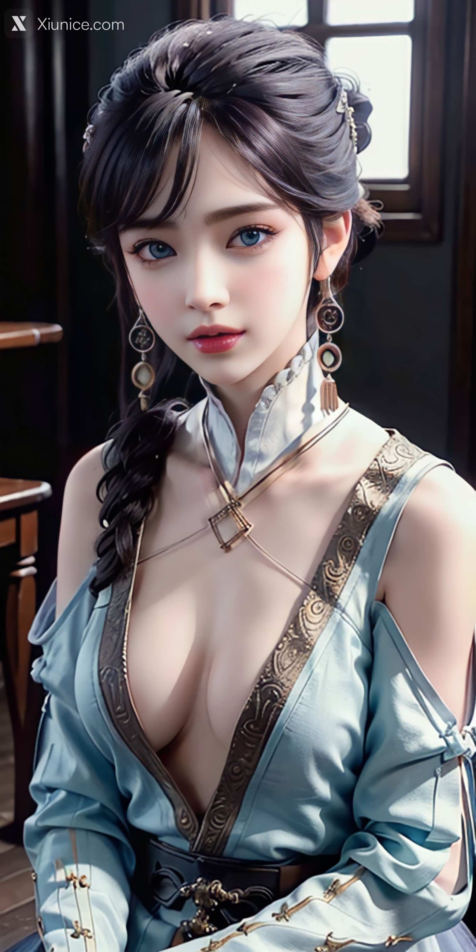AI Girl Xiunice.com 眷思量 奉眠 灵犀 屠丽 璎陌 灵犀 4 24