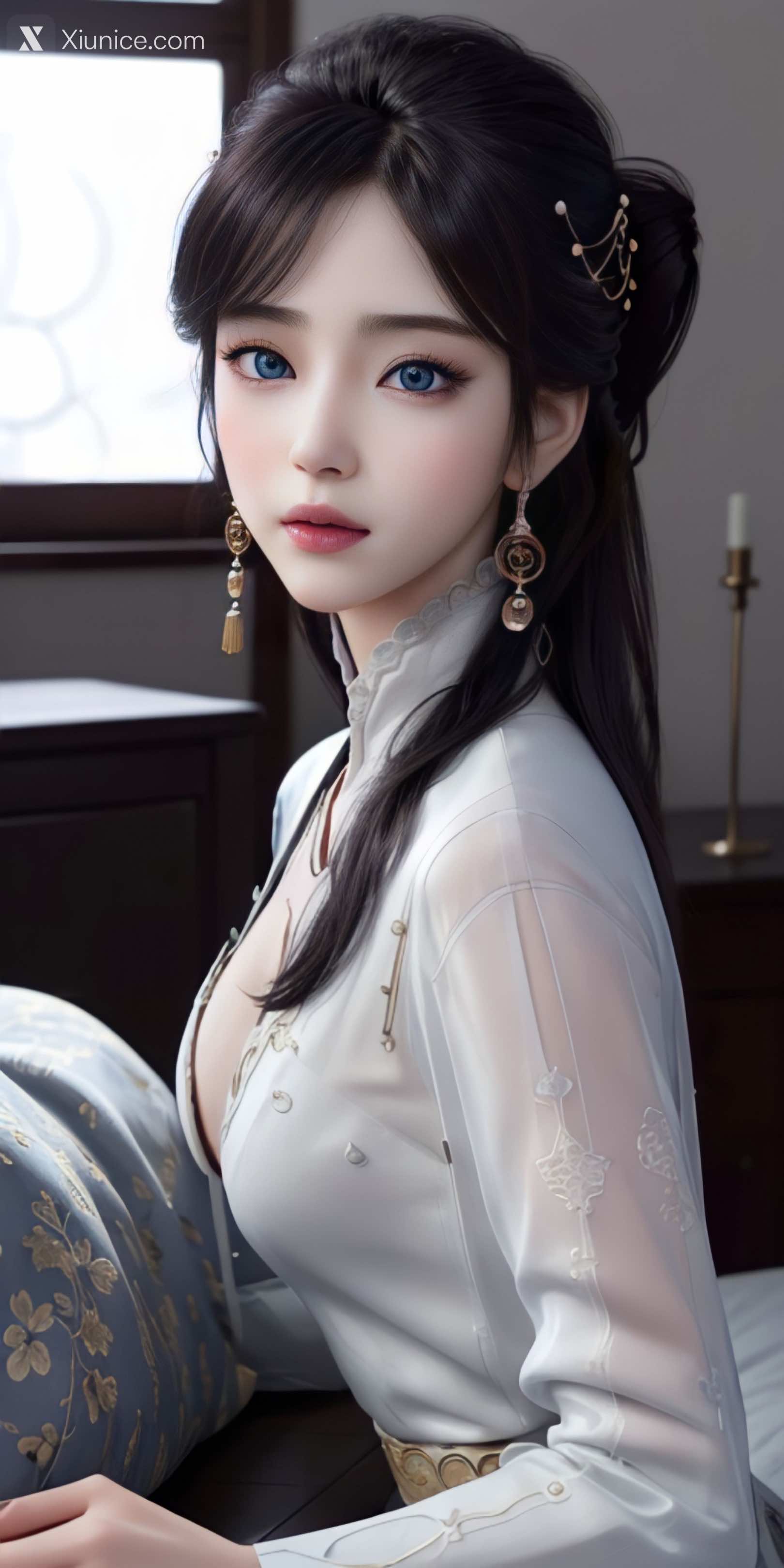 AI Girl Xiunice.com 眷思量 奉眠 灵犀 屠丽 璎陌 灵犀 4 34