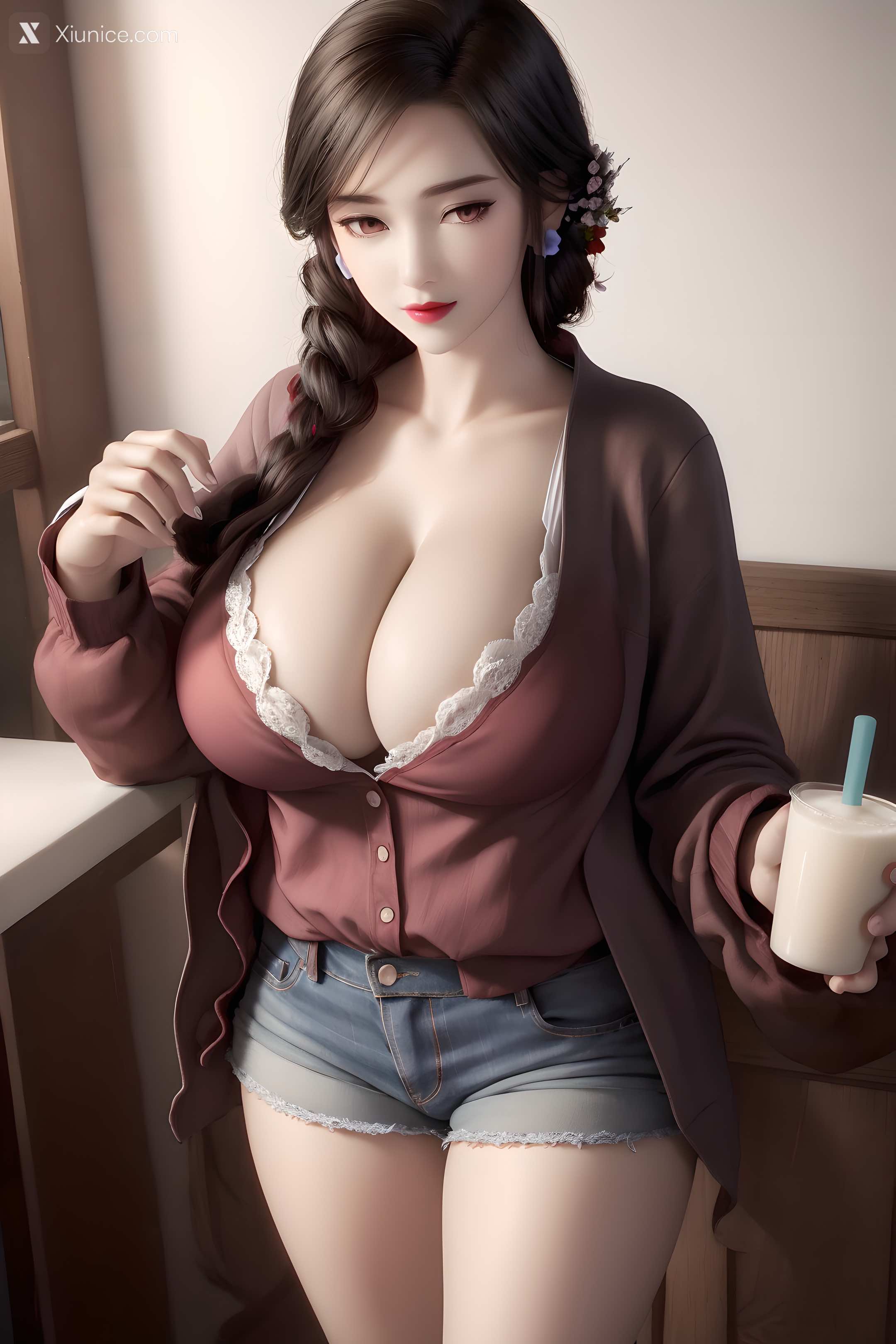 AI Girl Xiunice.com 眷思量 奉眠 灵犀 屠丽 璎陌 璎陌 1 11