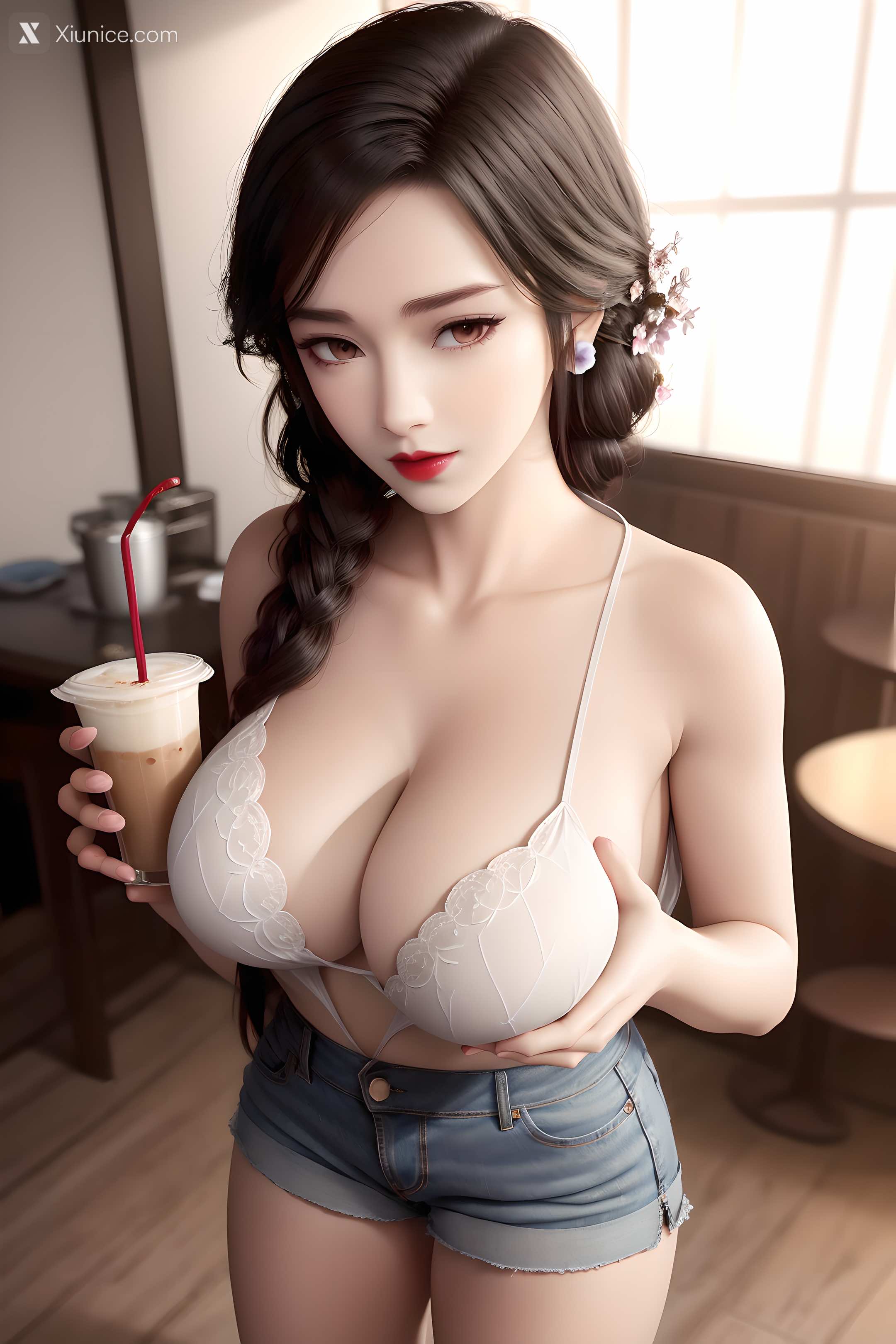 AI Girl Xiunice.com 眷思量 奉眠 灵犀 屠丽 璎陌 璎陌 1 4