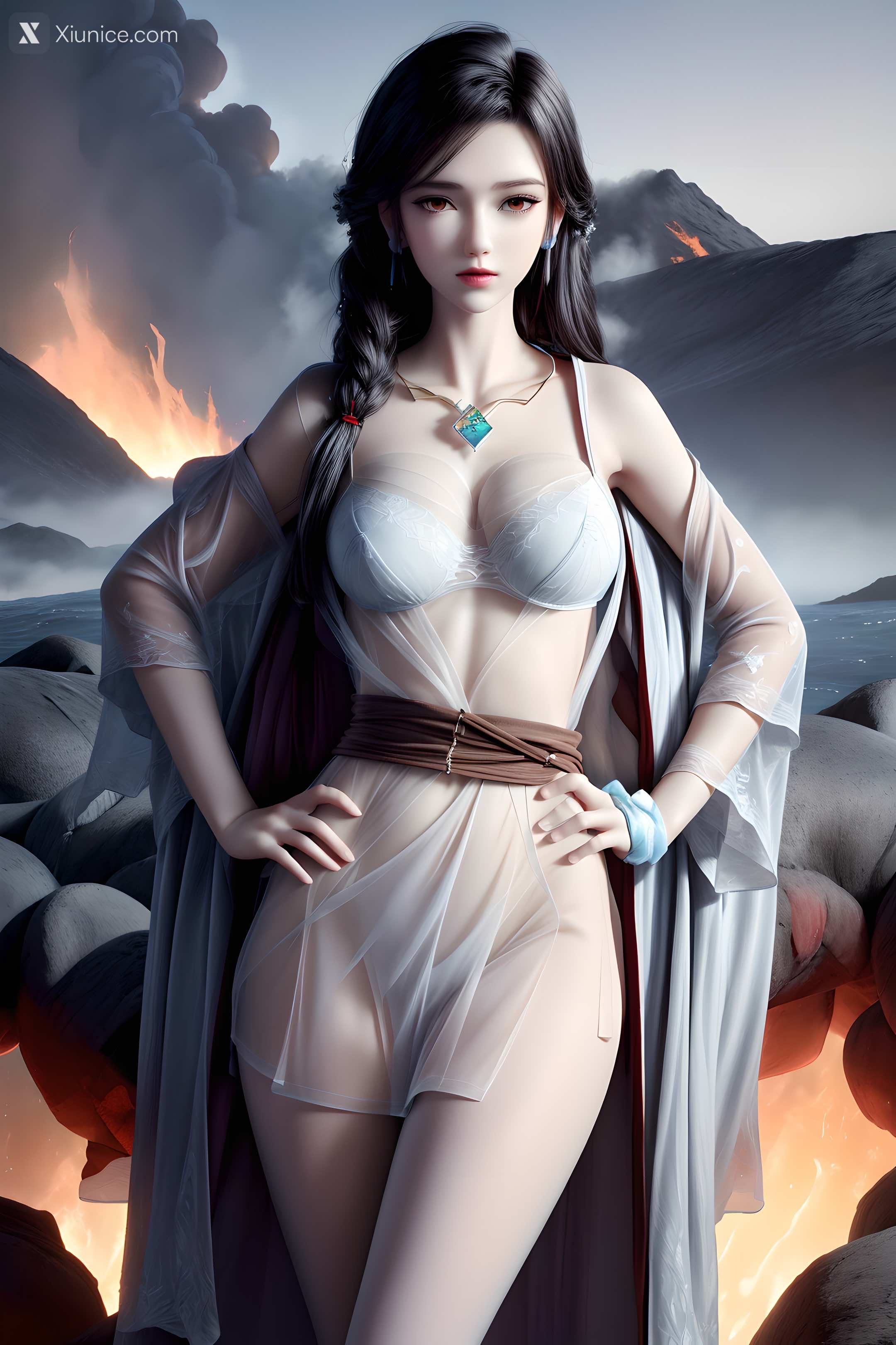 AI Girl Xiunice.com 眷思量 奉眠 灵犀 屠丽 璎陌 璎陌 2 22