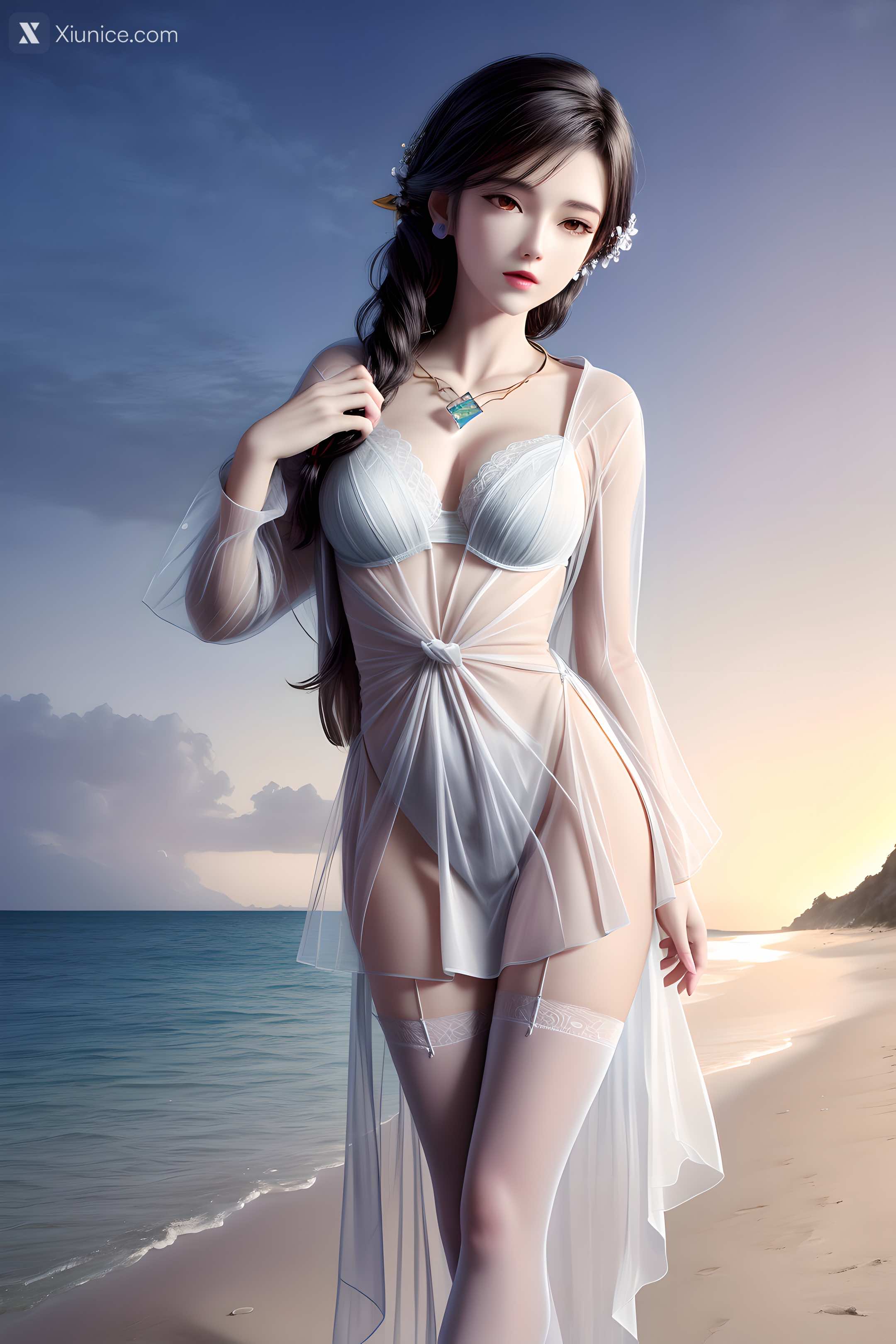 AI Girl Xiunice.com 眷思量 奉眠 灵犀 屠丽 璎陌 璎陌 2 27