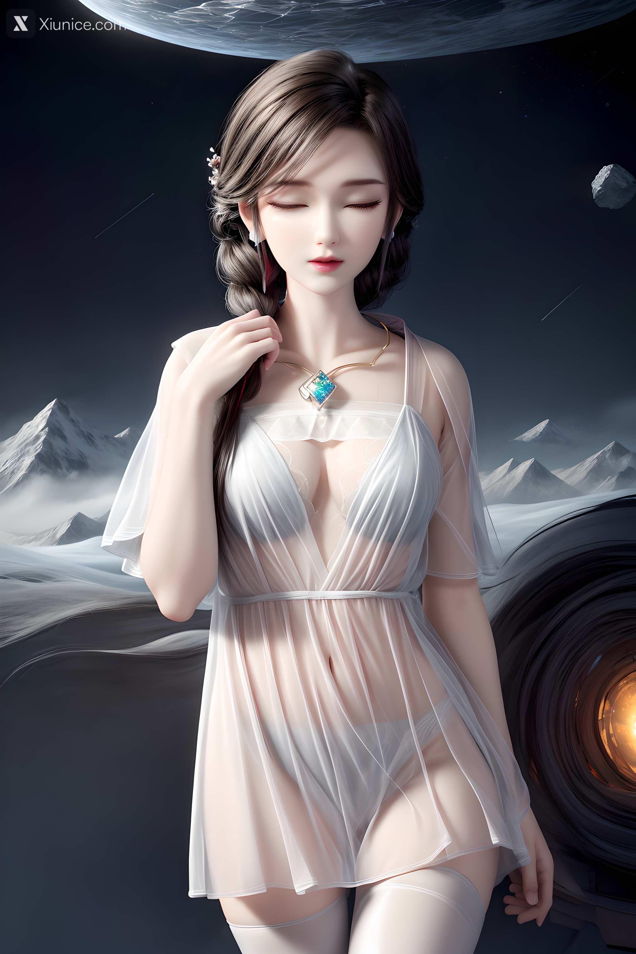 AI Girl Xiunice.com 眷思量 奉眠 灵犀 屠丽 璎陌 璎陌 2 30