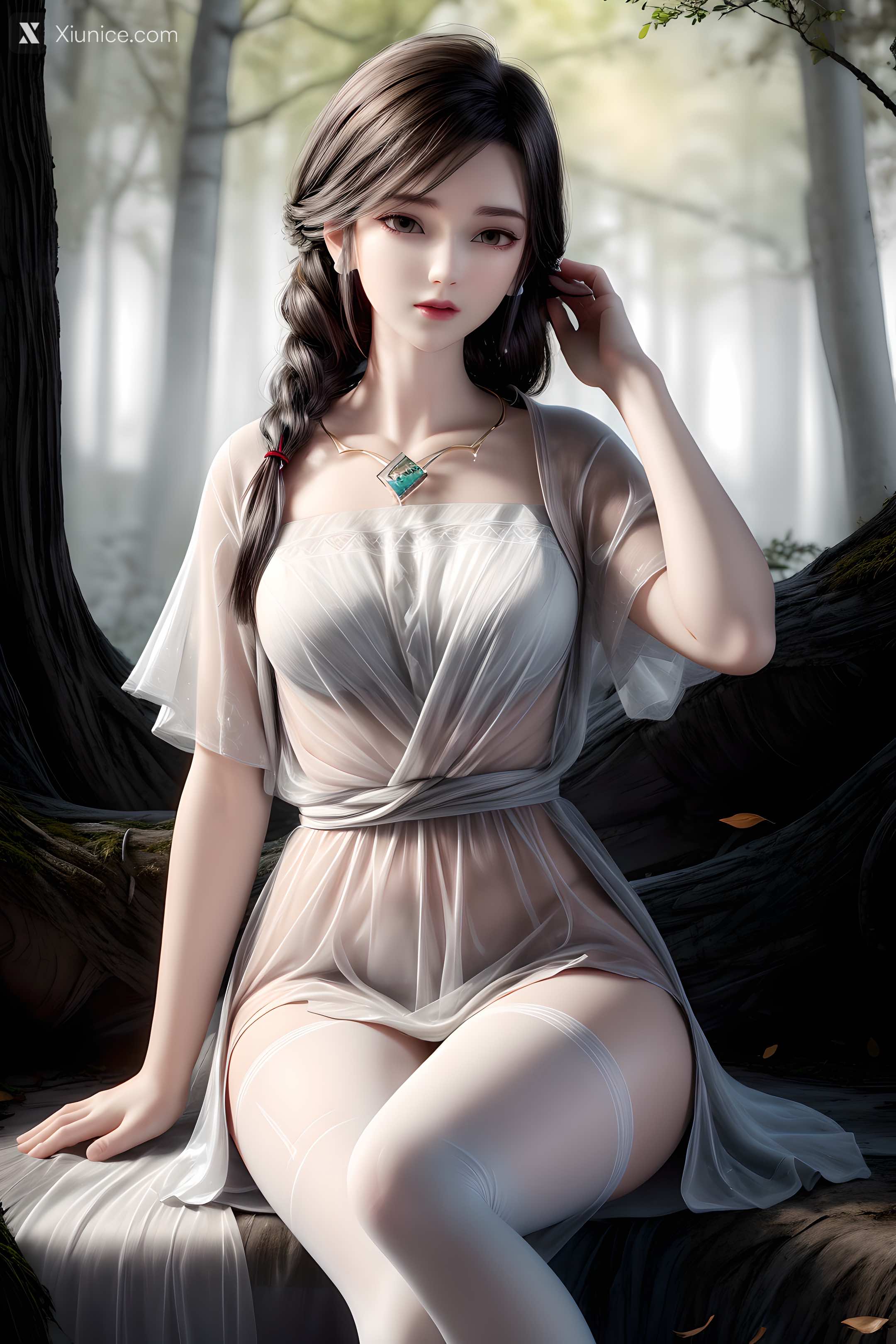 AI Girl Xiunice.com 眷思量 奉眠 灵犀 屠丽 璎陌 璎陌 2 6