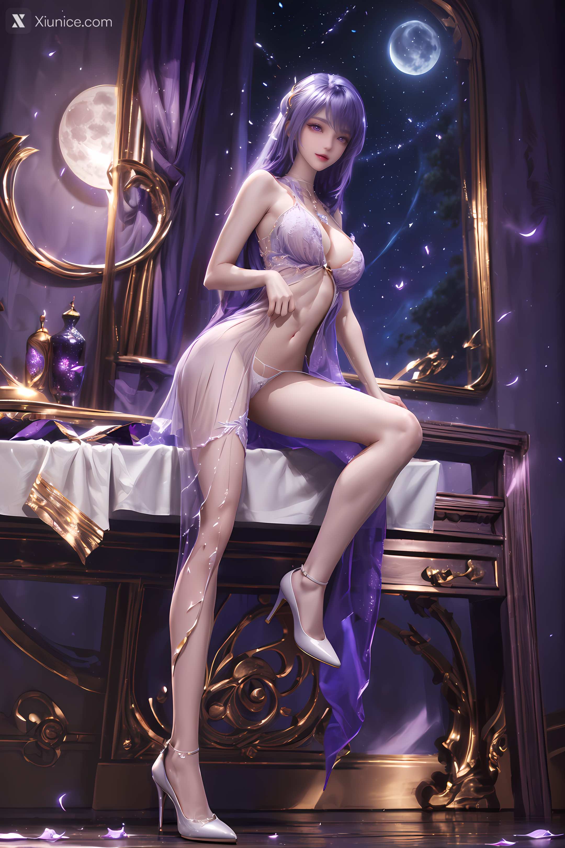 AI Girl Xiunice.com 神印王座 圣采儿 1 13