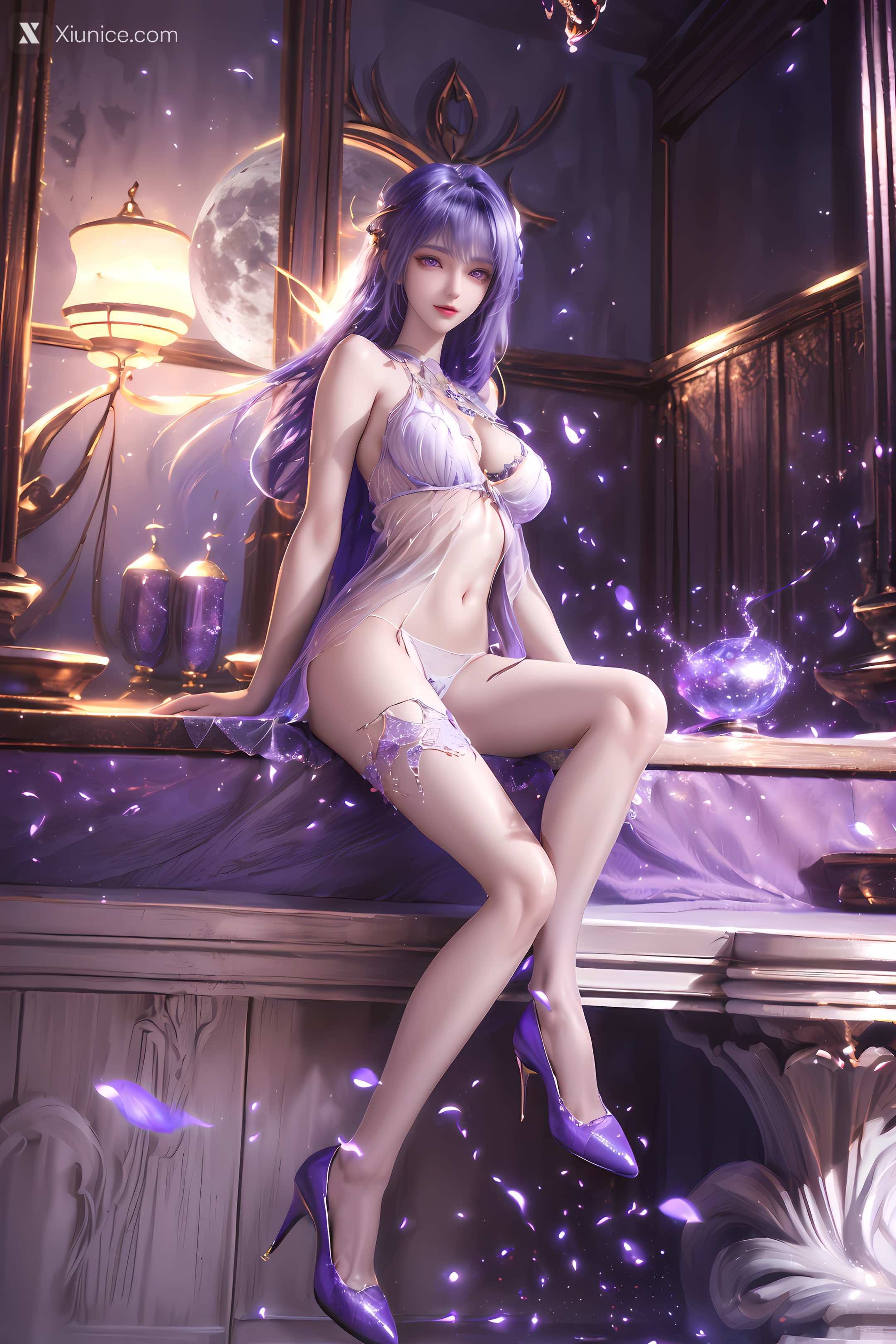AI Girl Xiunice.com 神印王座 圣采儿 1 14