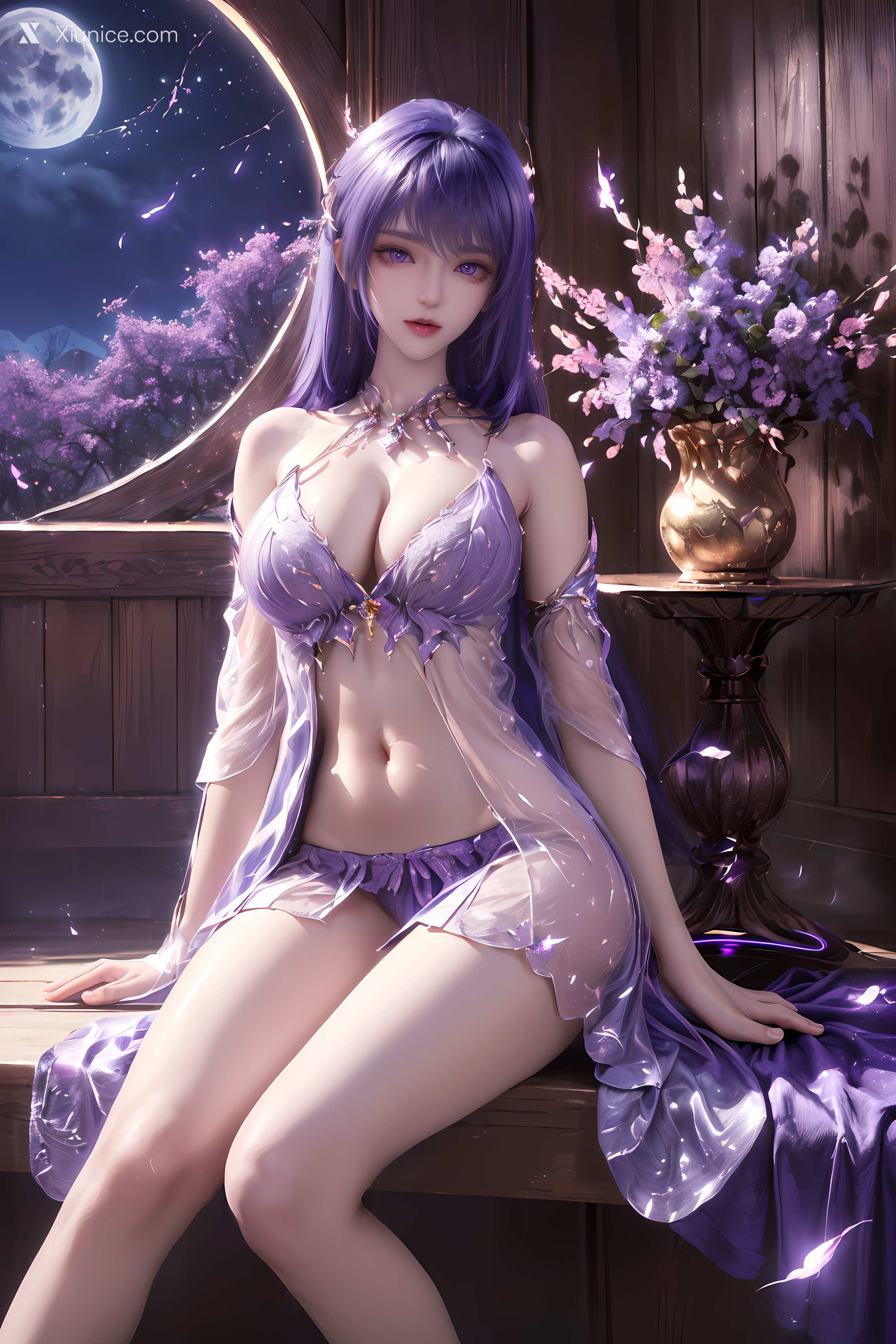 AI Girl Xiunice.com 神印王座 圣采儿 1 17