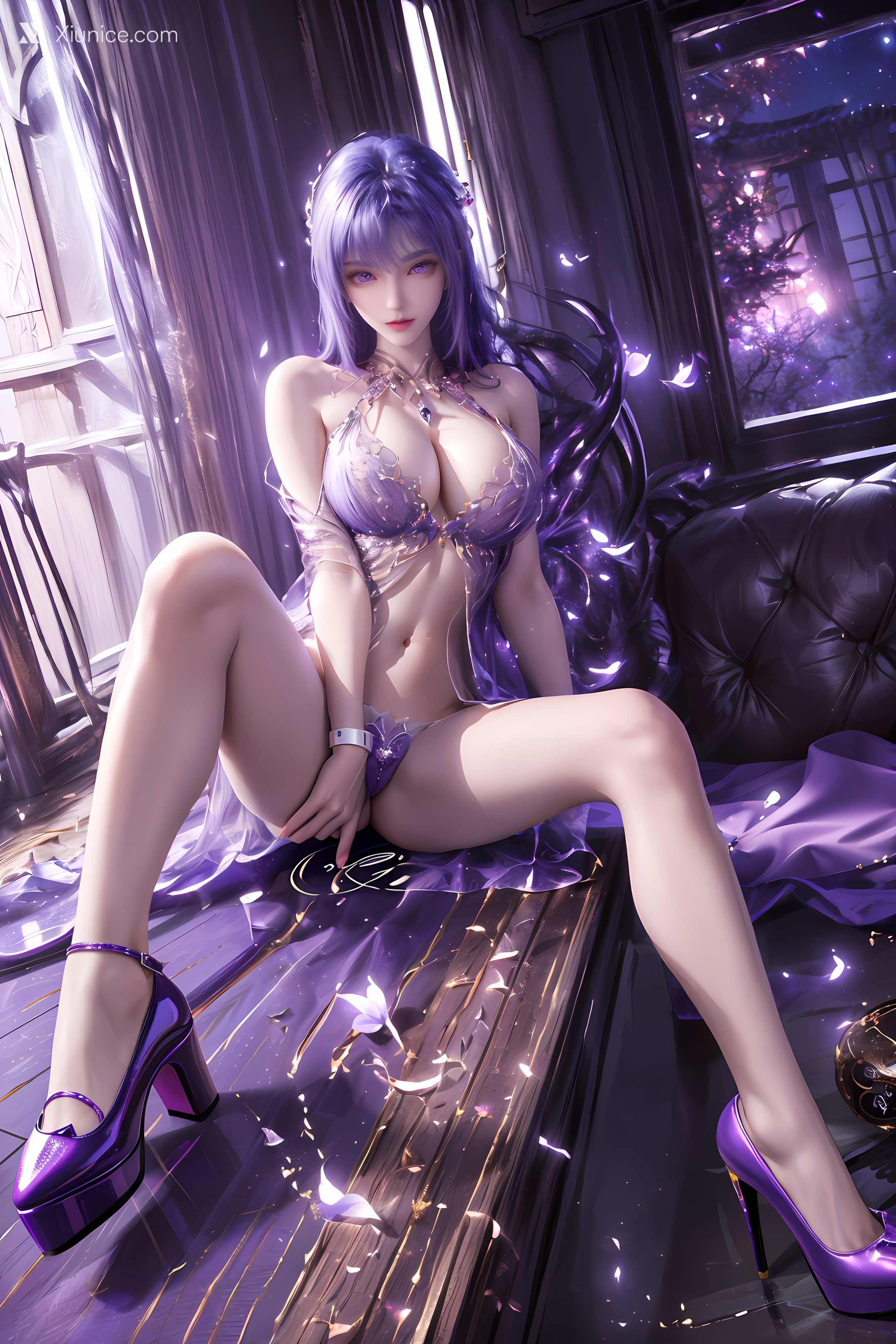 AI Girl Xiunice.com 神印王座 圣采儿 1 21