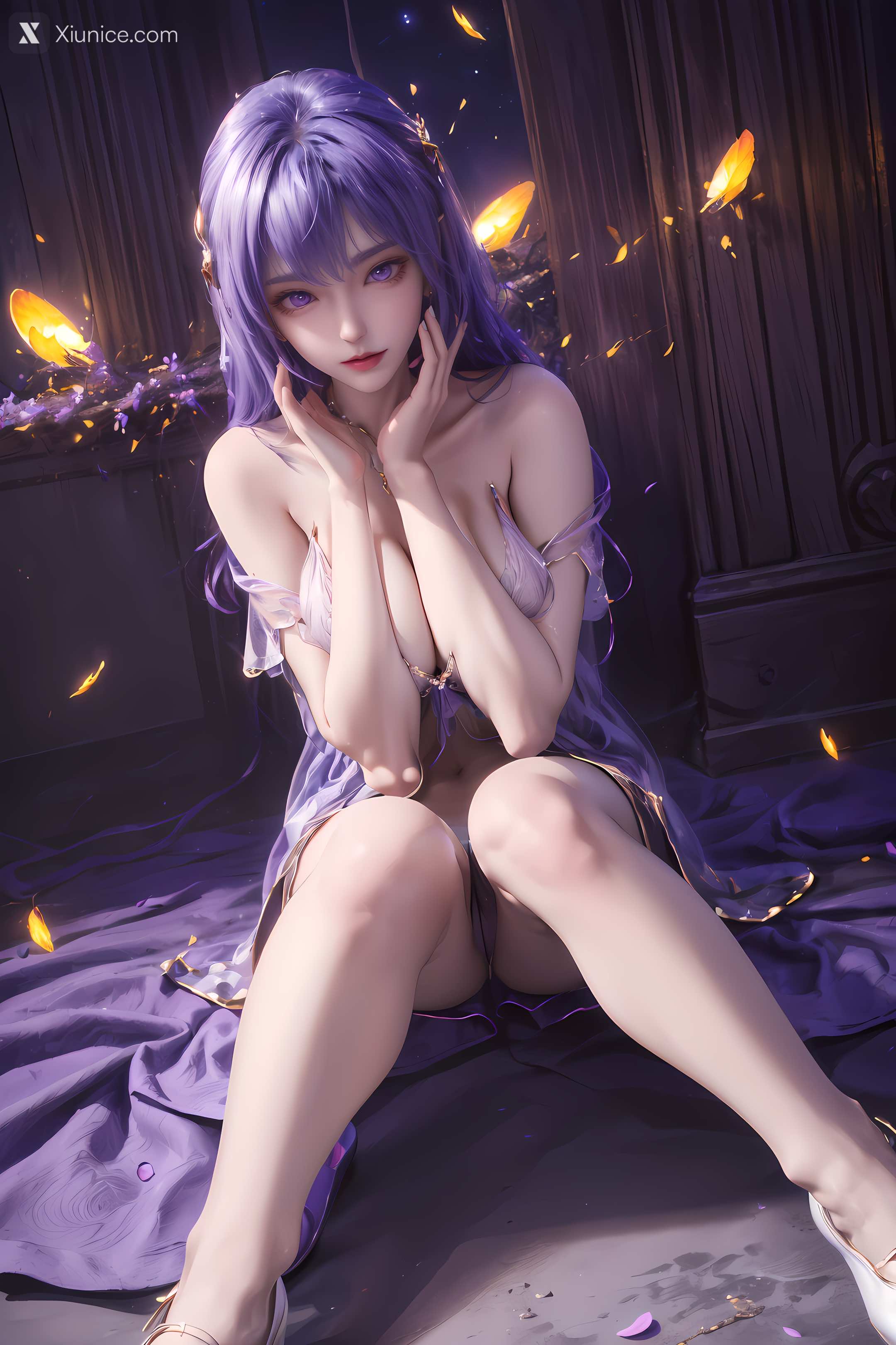 AI Girl Xiunice.com 神印王座 圣采儿 1 6