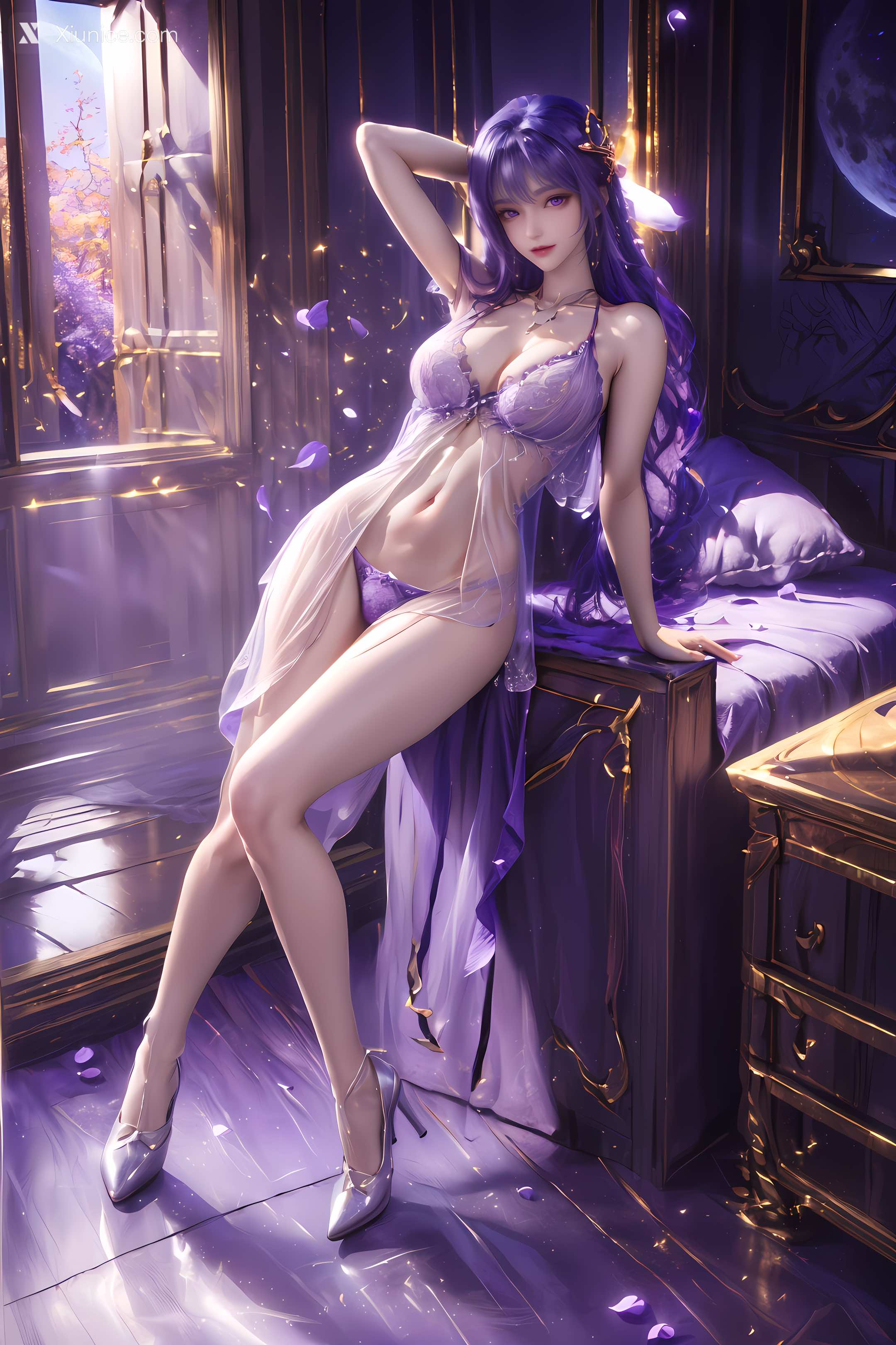 AI Girl Xiunice.com 神印王座 圣采儿 11