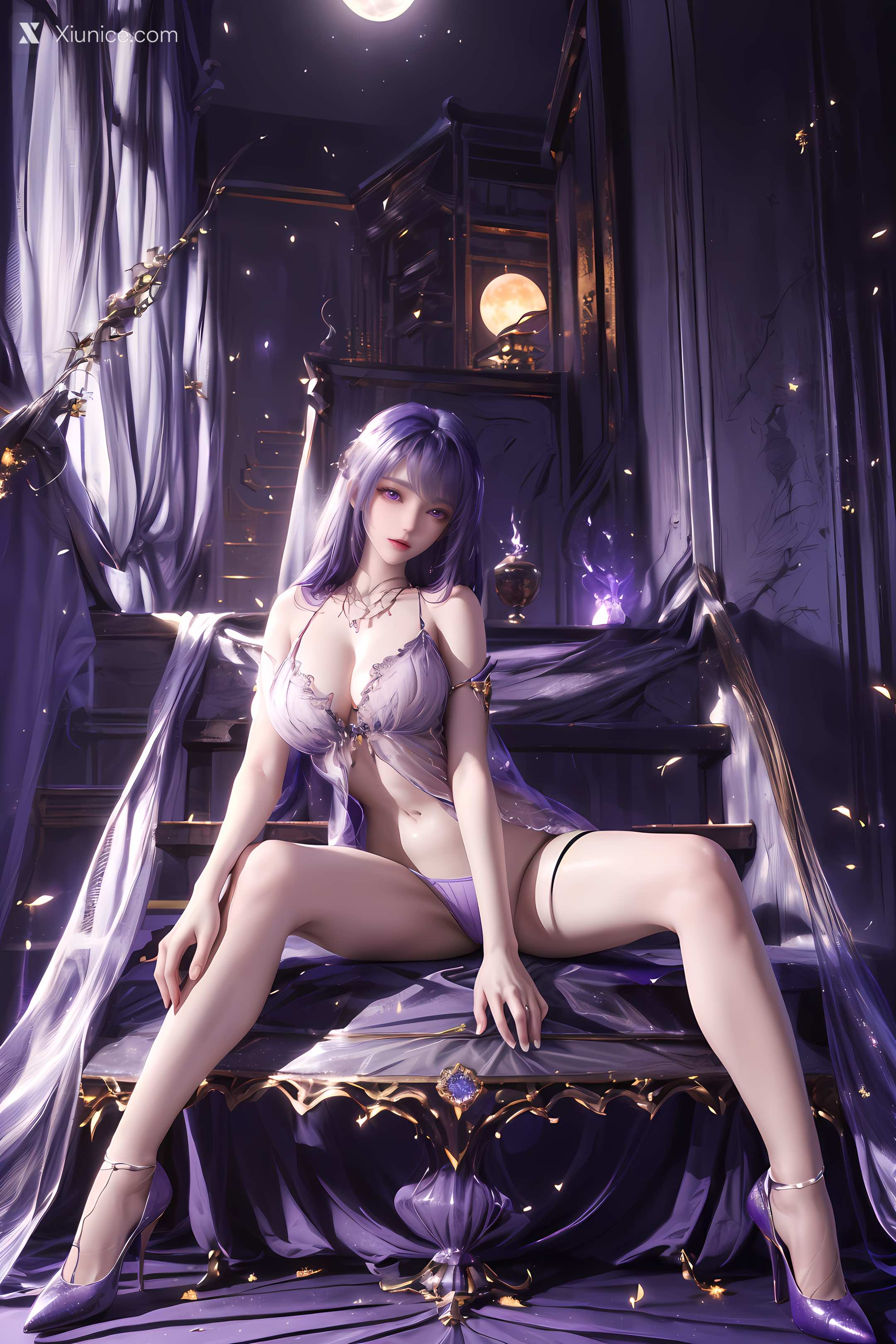 AI Girl Xiunice.com 神印王座 圣采儿 15