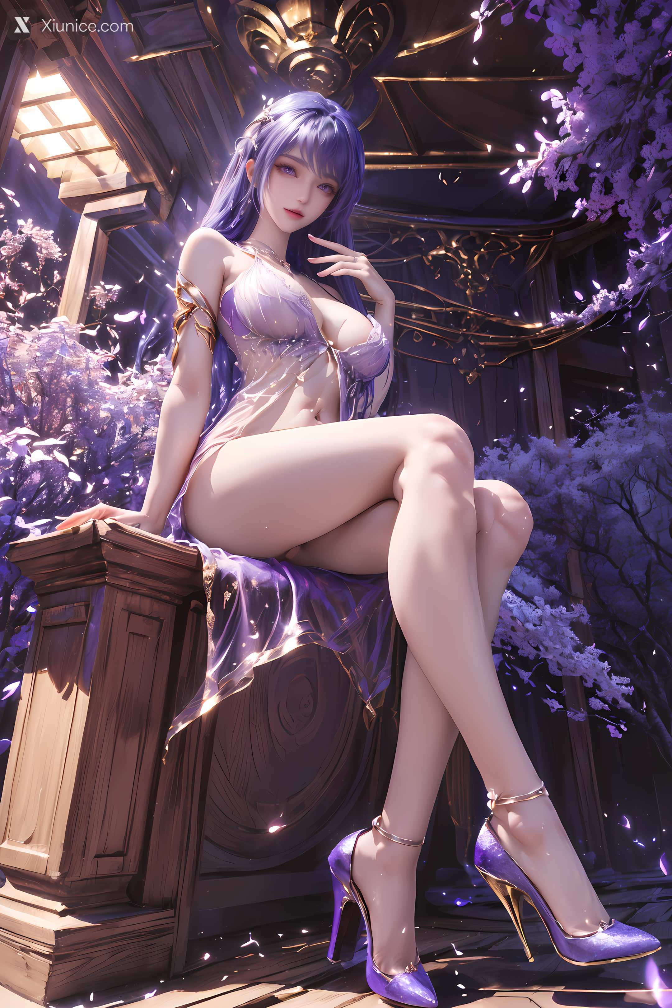 AI Girl Xiunice.com 神印王座 圣采儿 2 12