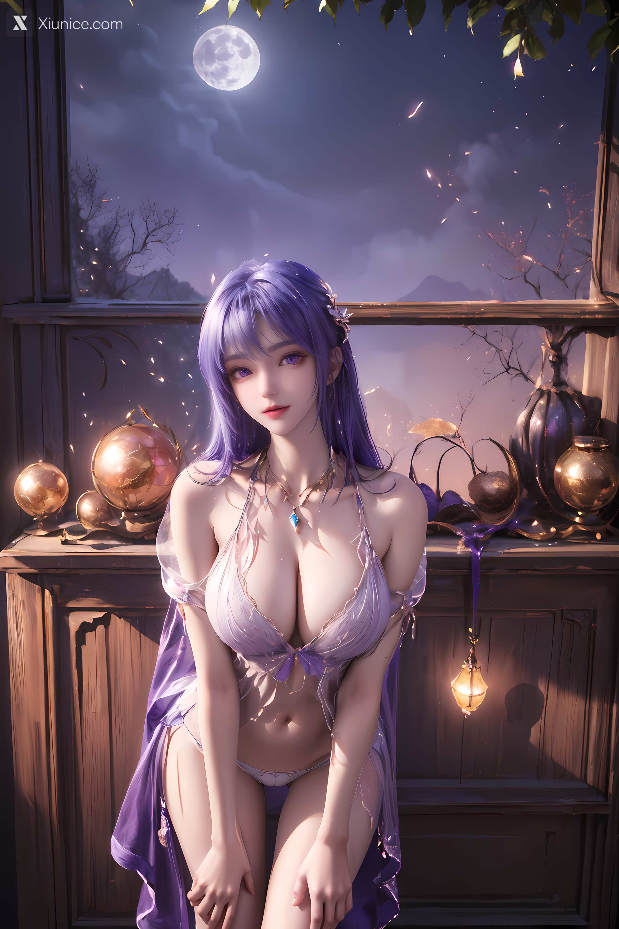 AI Girl Xiunice.com 神印王座 圣采儿 2 6