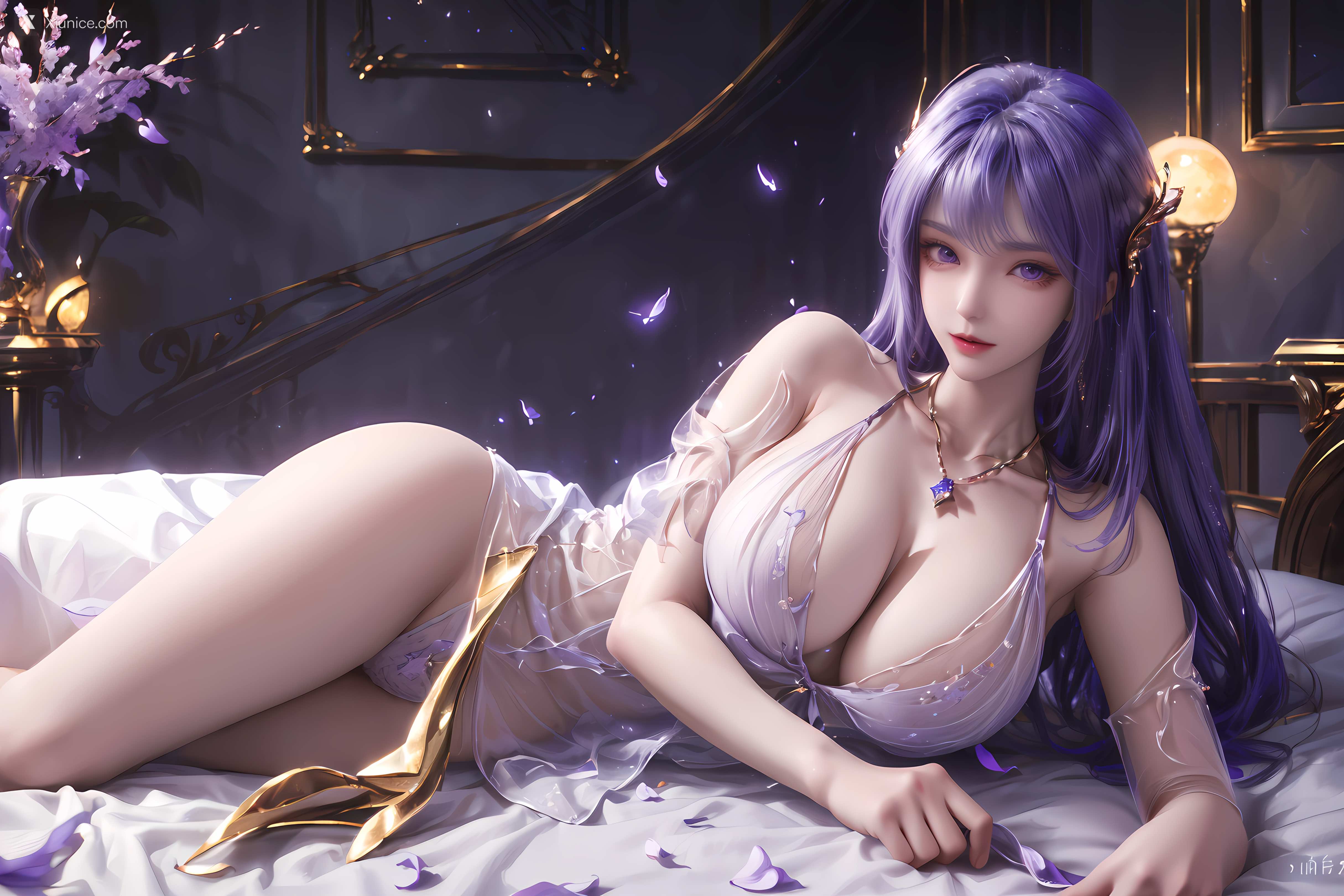 AI Girl Xiunice.com 神印王座 圣采儿 2 7