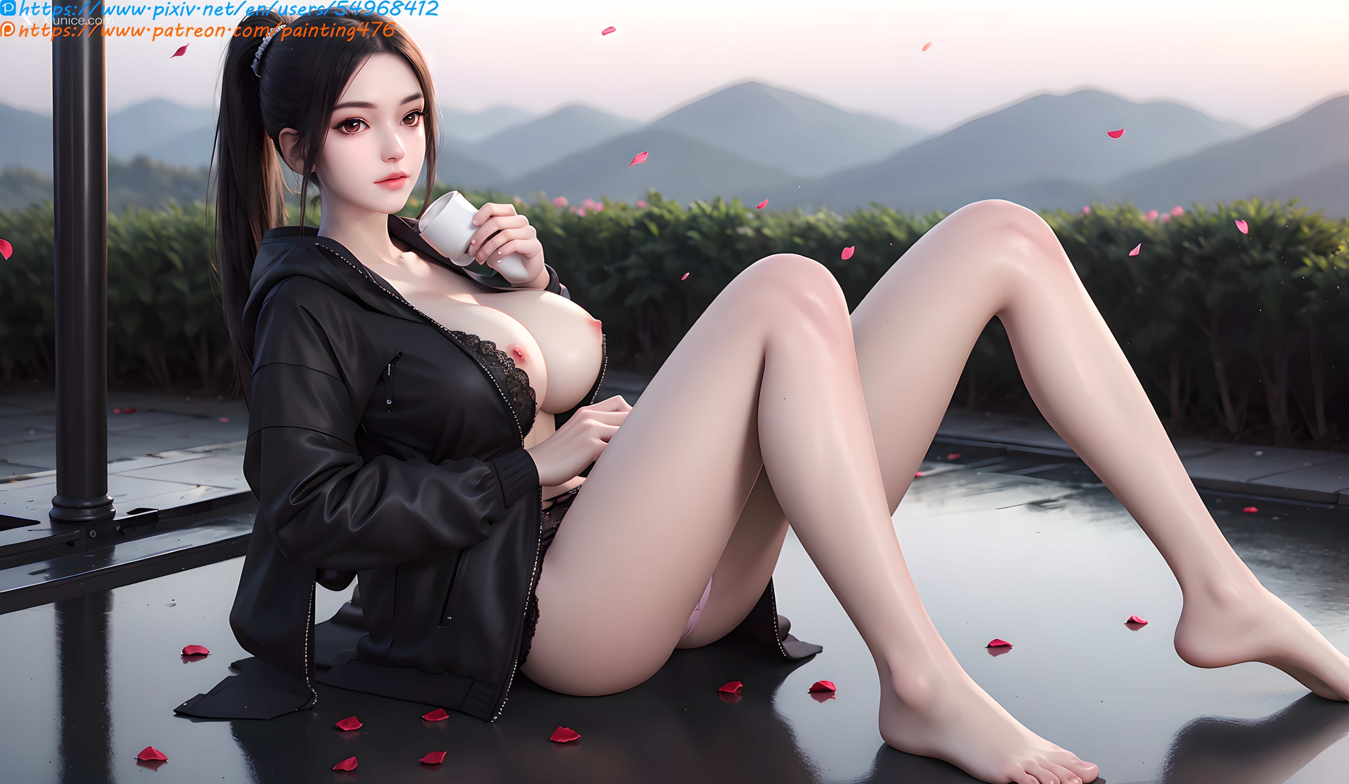 AI Girl Xiunice.com 第一秩序 李小玉 骆馨雨 杨小槿 杨小堇 户外写真 86