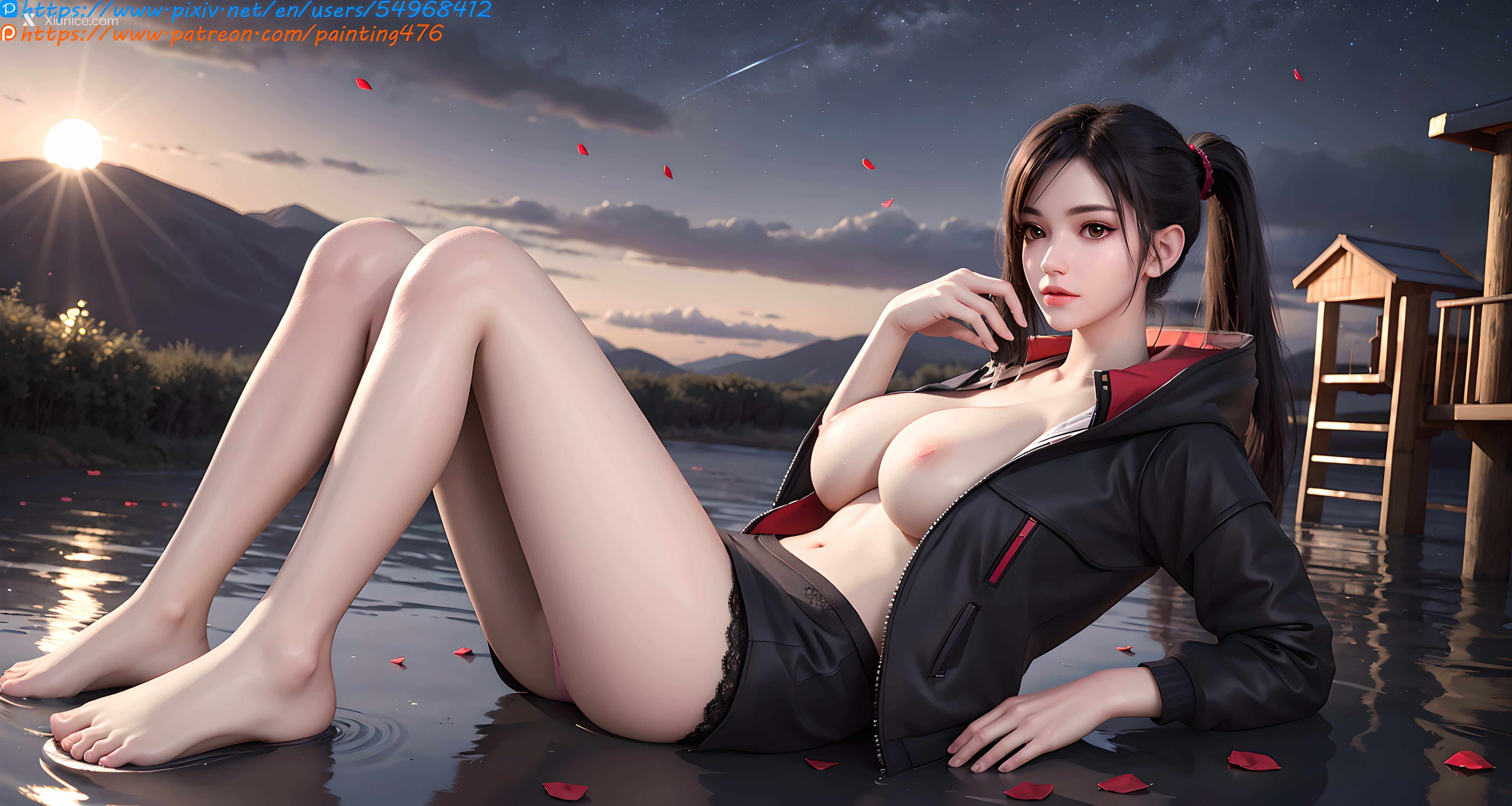 AI Girl Xiunice.com 第一秩序 李小玉 骆馨雨 杨小槿 杨小堇 户外写真 88