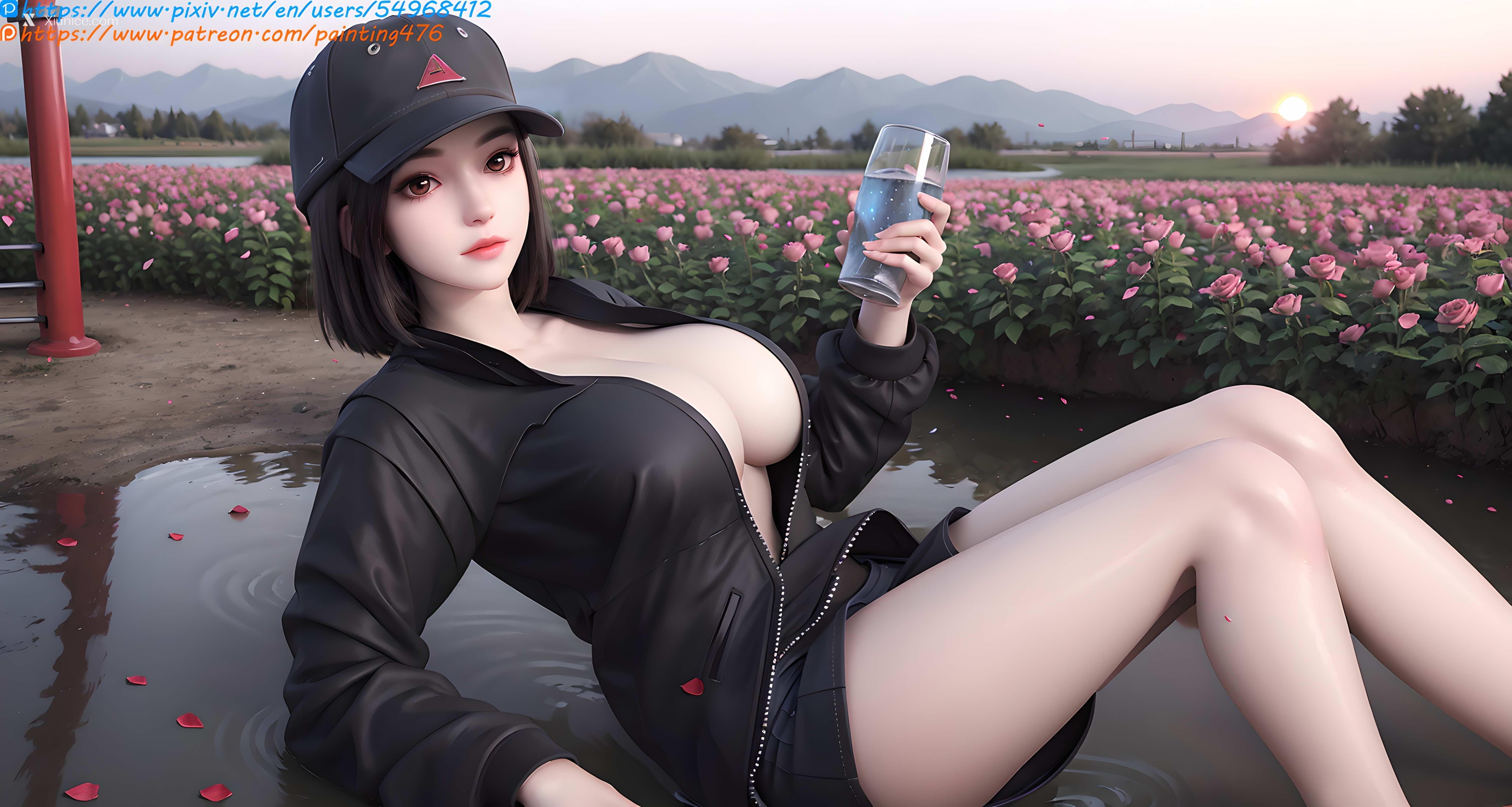 AI Girl Xiunice.com 第一秩序 李小玉 骆馨雨 杨小槿 杨小堇 户外写真 90
