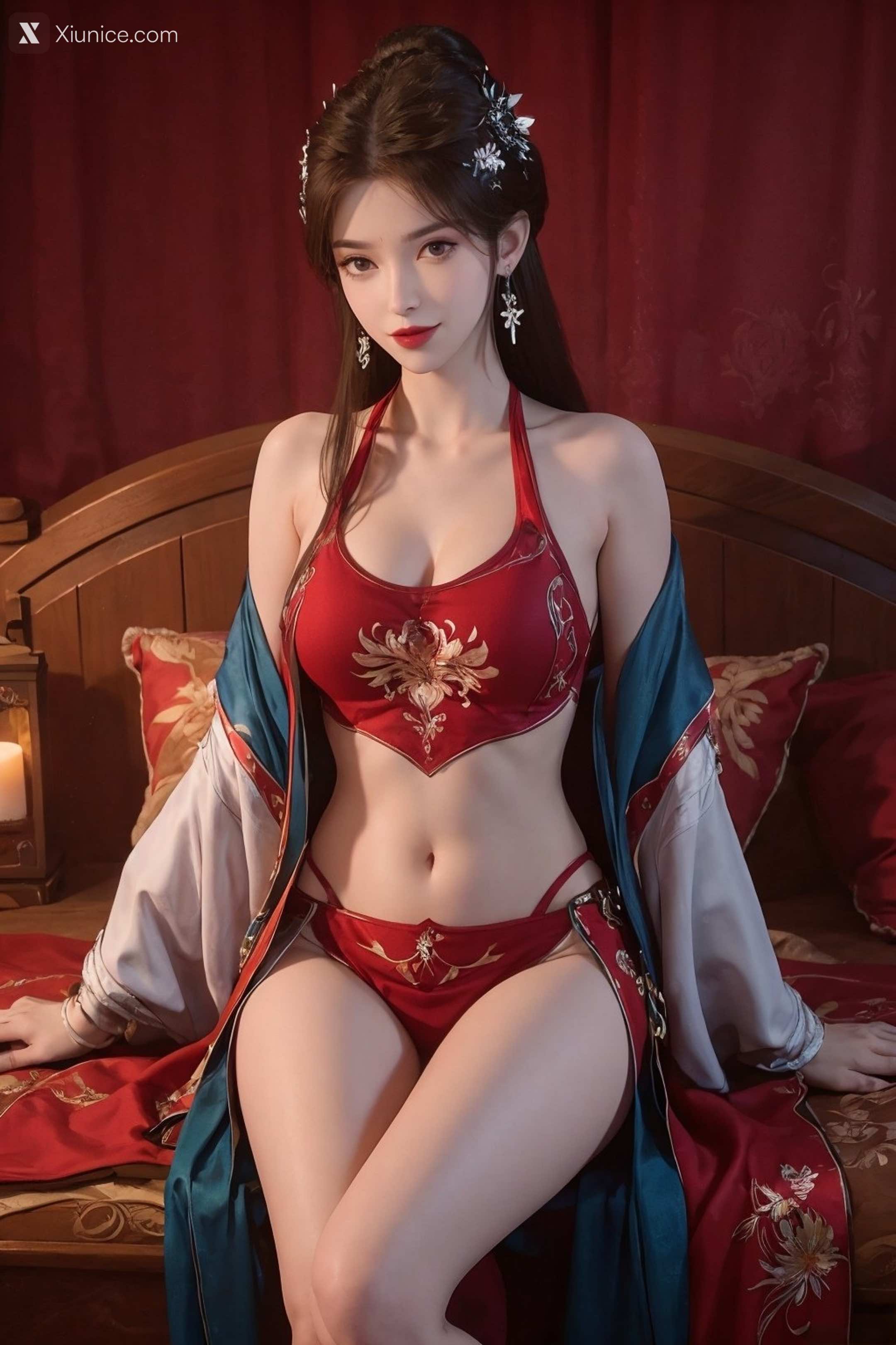 AI Girl Xiunice.com 赘婿 苏檀儿 画了个猫 63