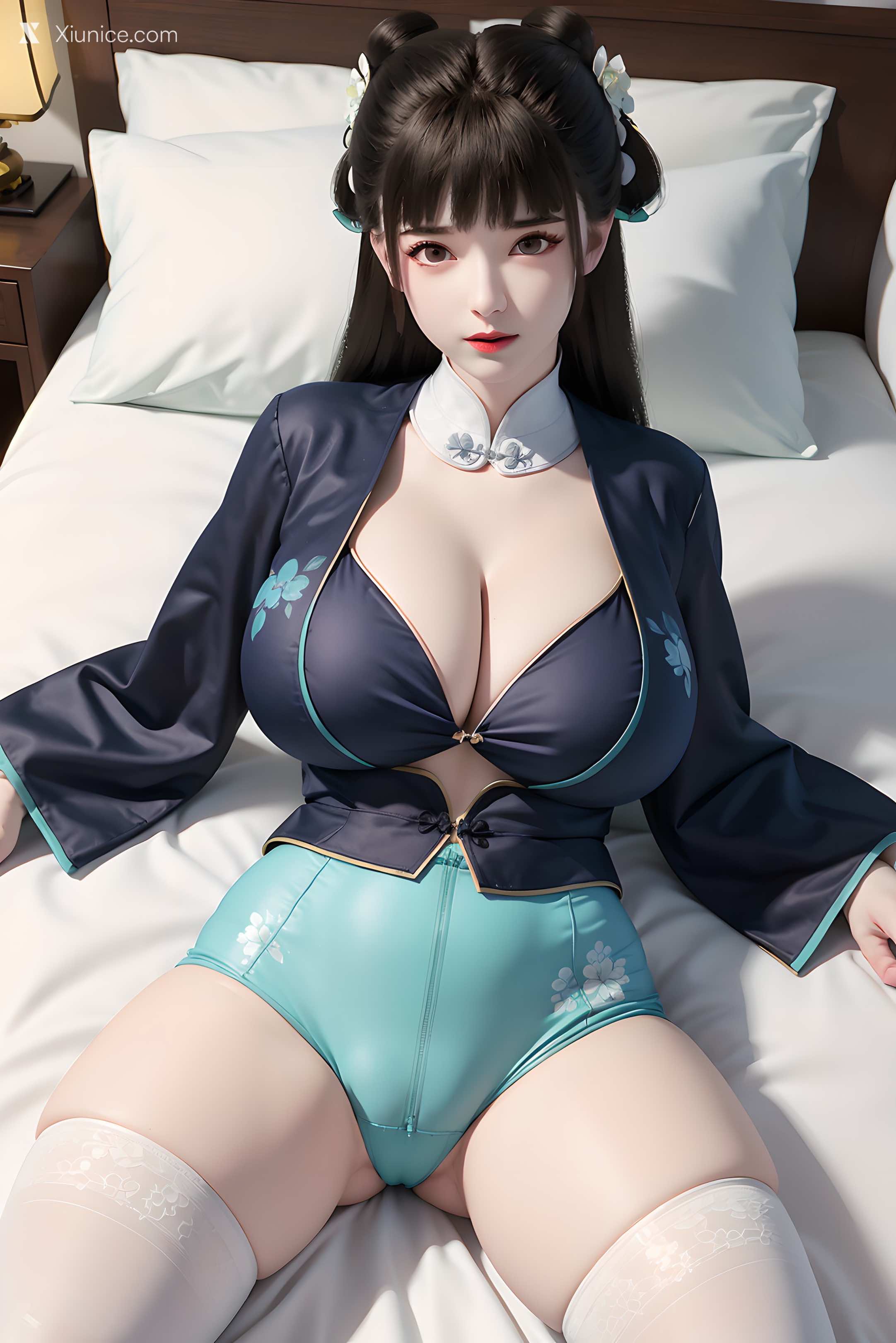 AI Girl Xiunice.com 逆天邪神 楚月婵 蓝雪若 茉莉 小姑妈 小姑妈 巨乳 20