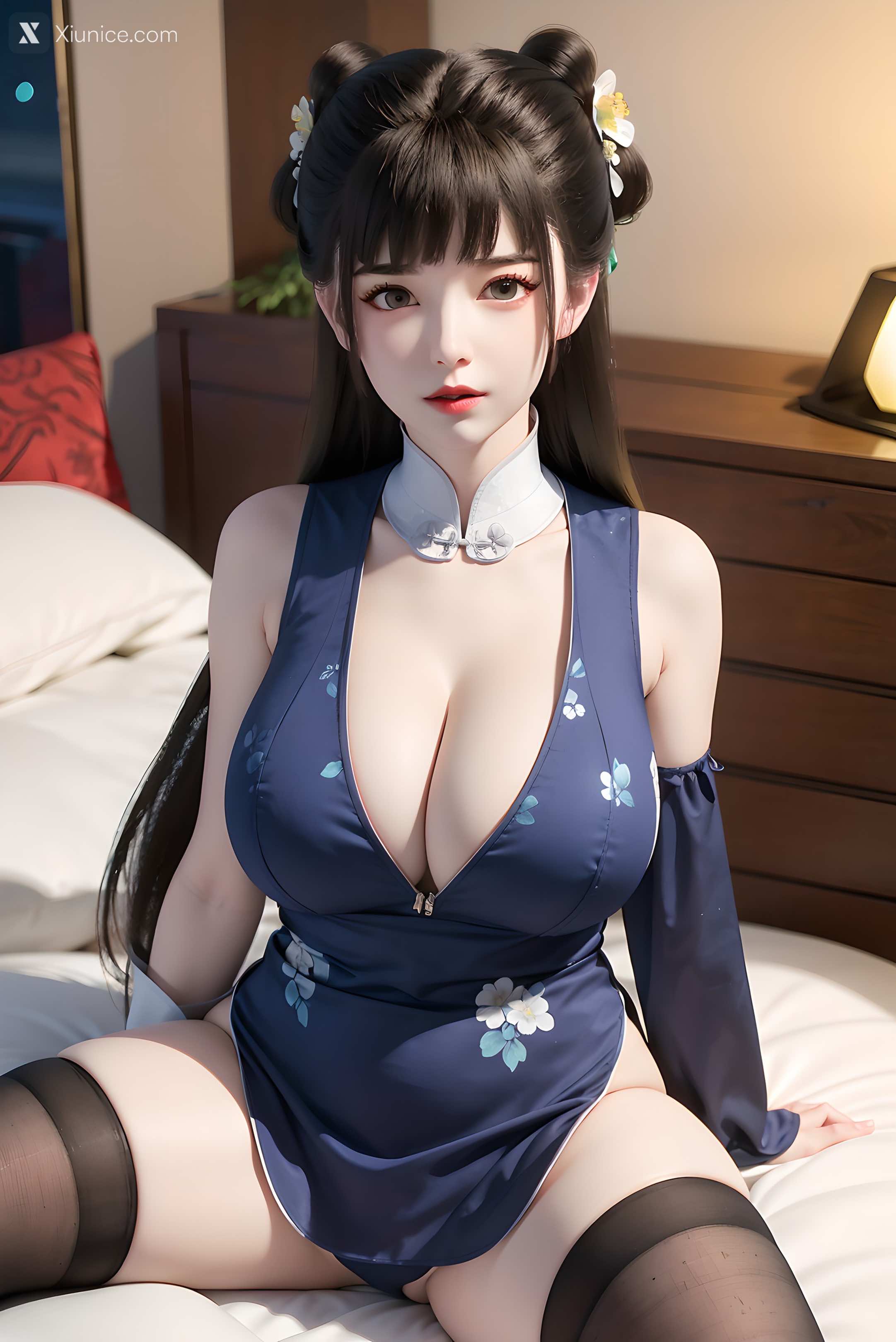 AI Girl Xiunice.com 逆天邪神 楚月婵 蓝雪若 茉莉 小姑妈 小姑妈 巨乳 22