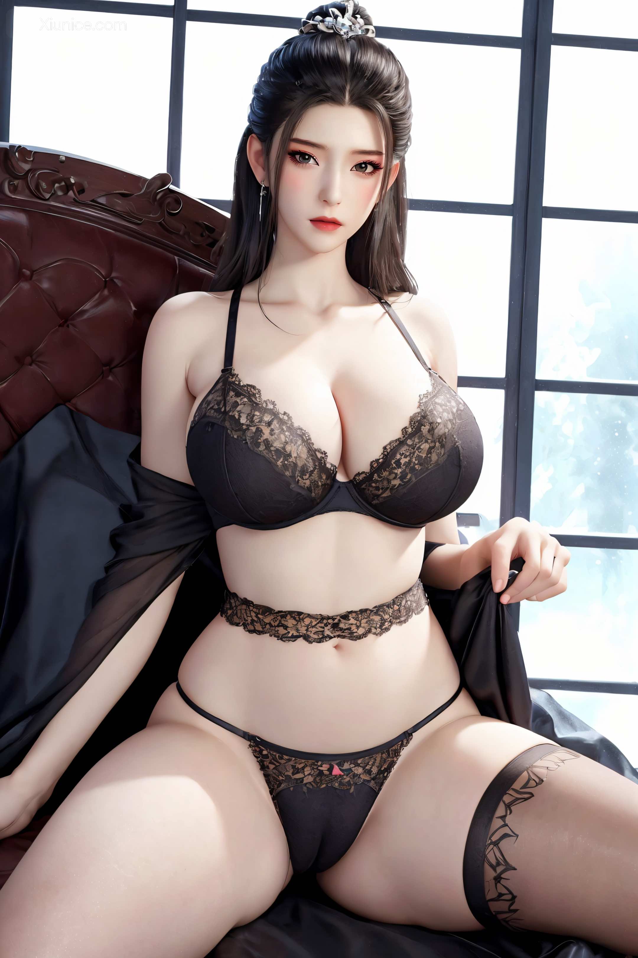 AI Girl Xiunice.com 逆天邪神 楚月婵 蓝雪若 茉莉 小姑妈 楚月婵 巨乳 5