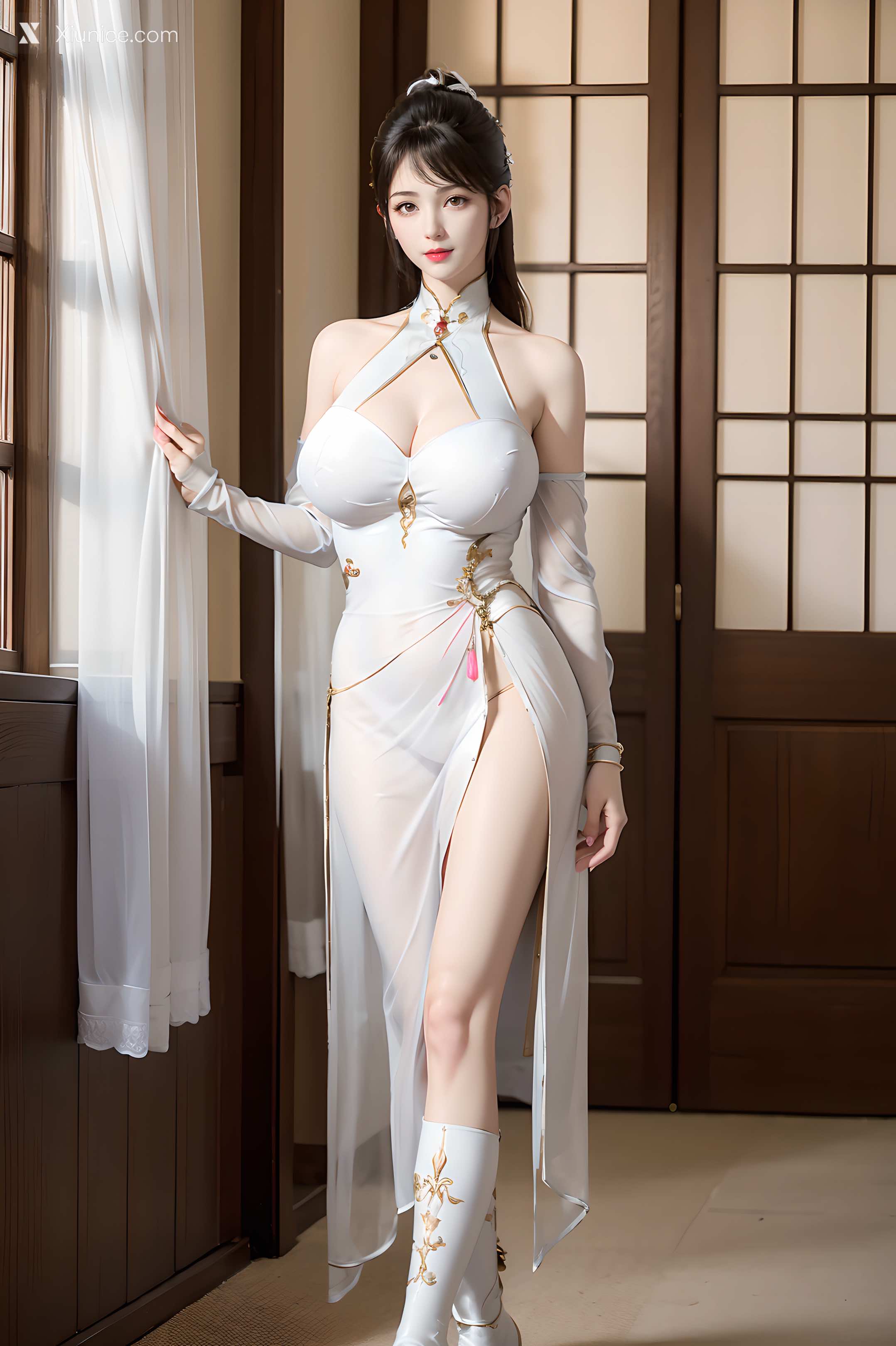 AI Girl Xiunice.com 逆天邪神 楚月婵 蓝雪若 茉莉 小姑妈 蓝雪若 原装 21