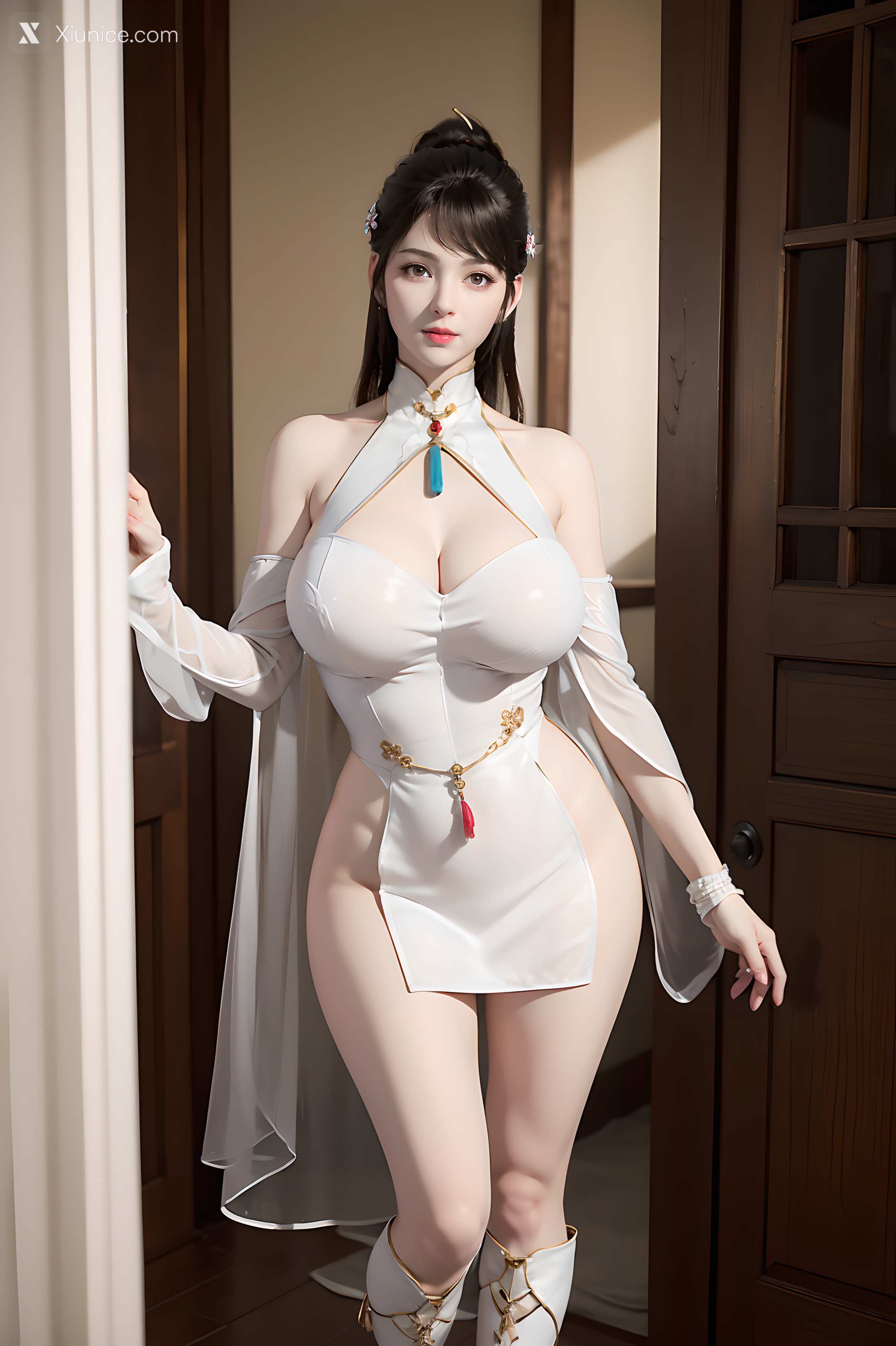 AI Girl Xiunice.com 逆天邪神 楚月婵 蓝雪若 茉莉 小姑妈 蓝雪若 原装 41