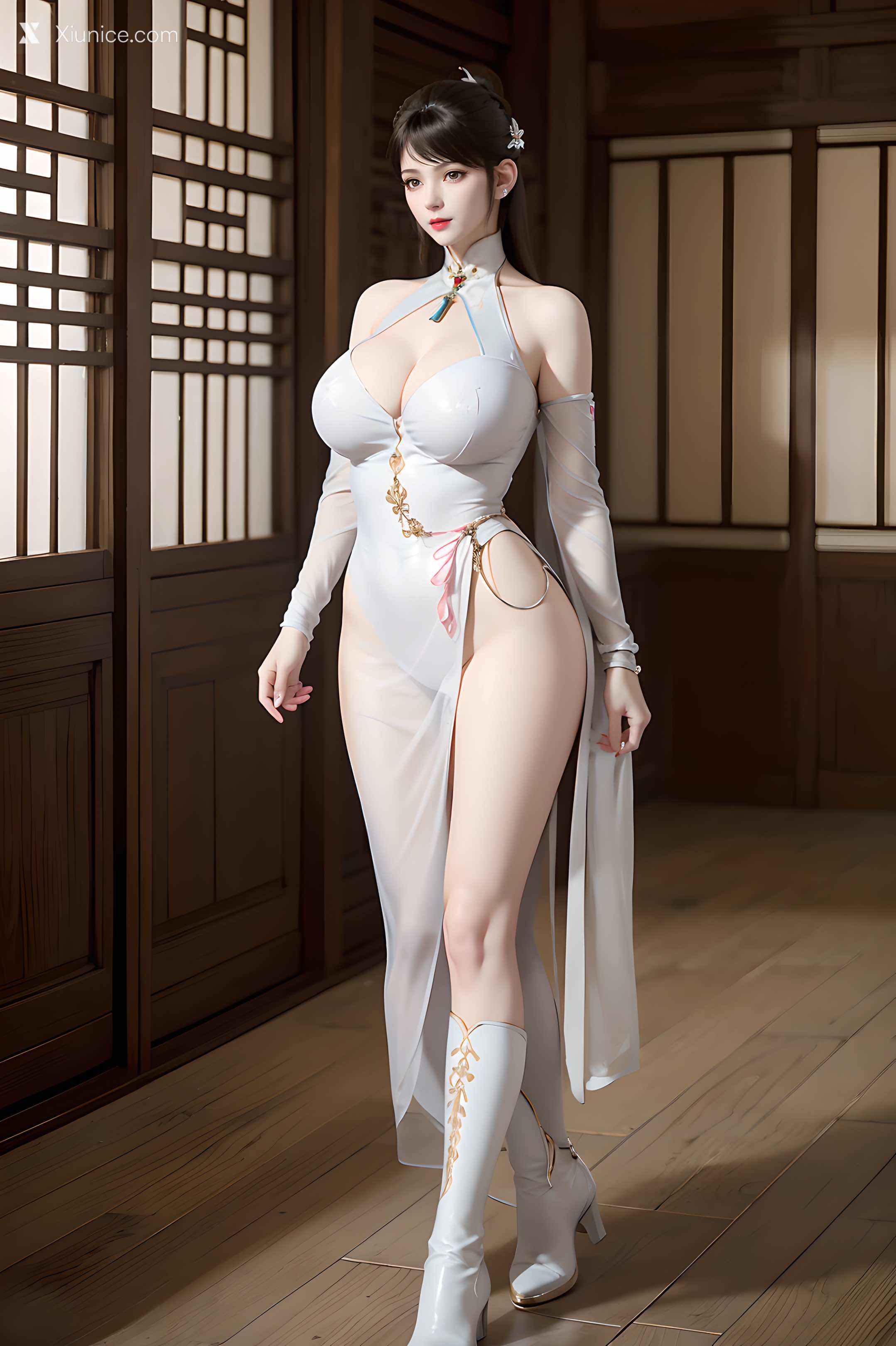 AI Girl Xiunice.com 逆天邪神 楚月婵 蓝雪若 茉莉 小姑妈 蓝雪若 原装 9