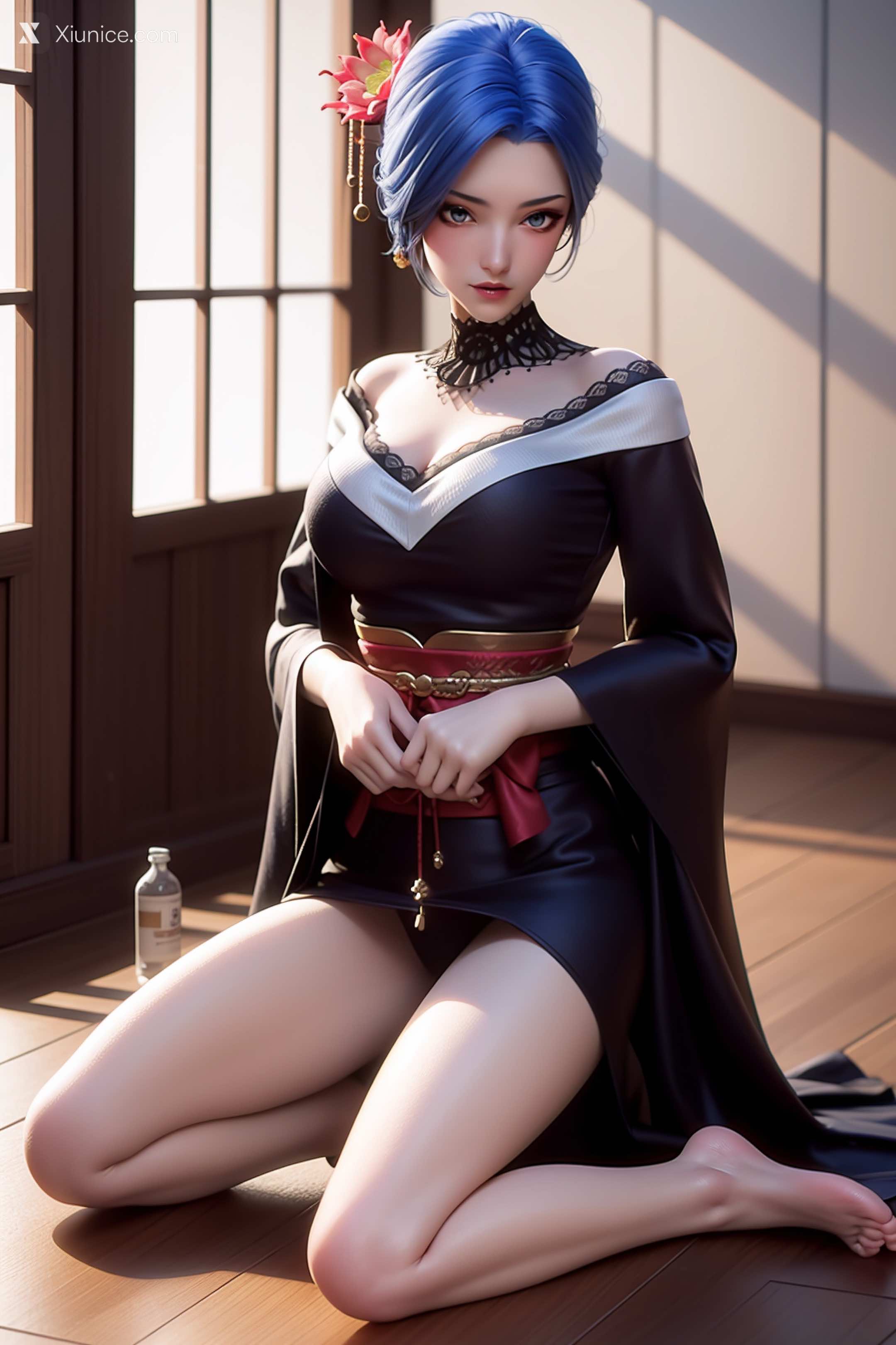 AI Girl Xiunice.com 镜双城 白璎 如意夫人 如意夫人2 22