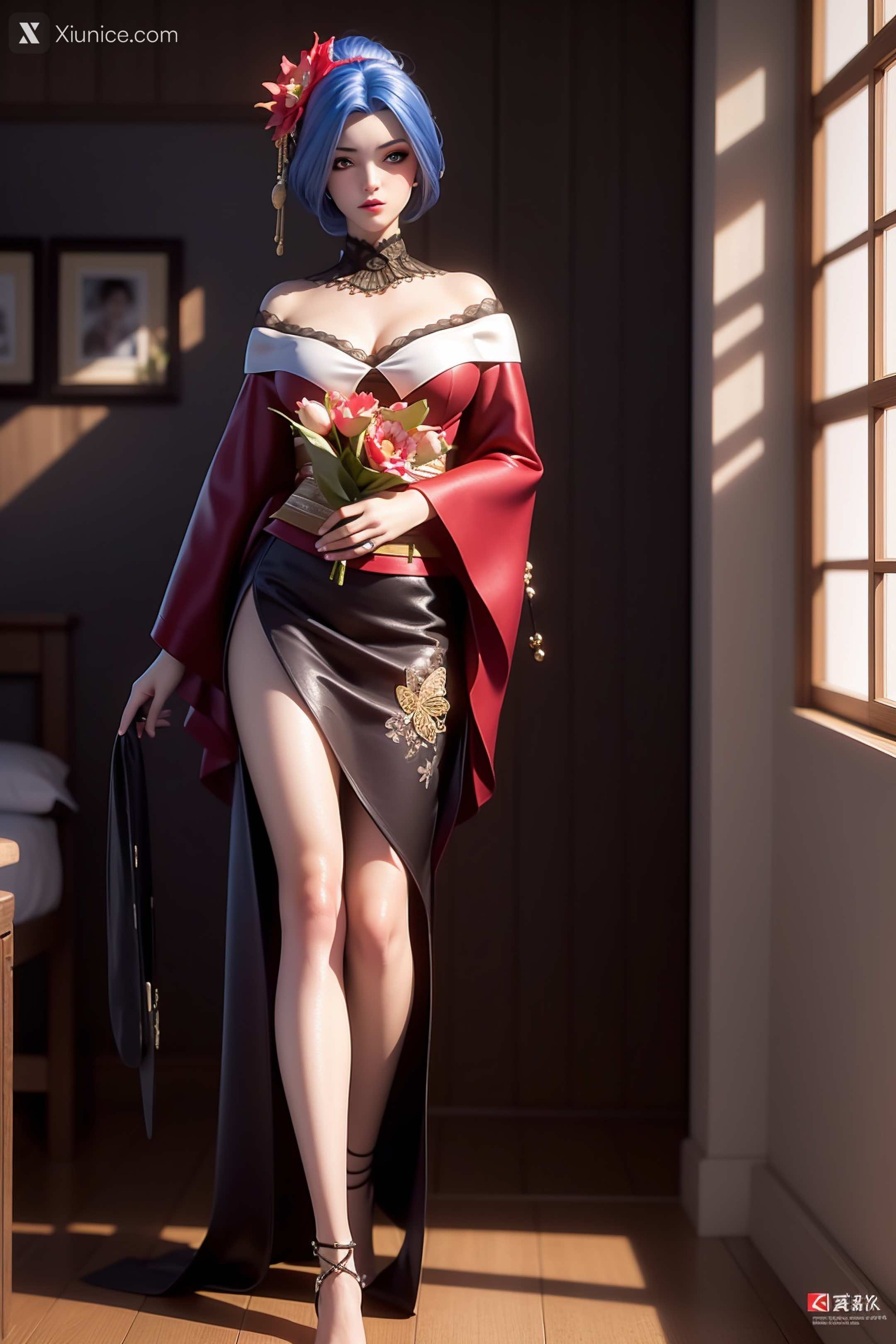 AI Girl Xiunice.com 镜双城 白璎 如意夫人 如意夫人2 24