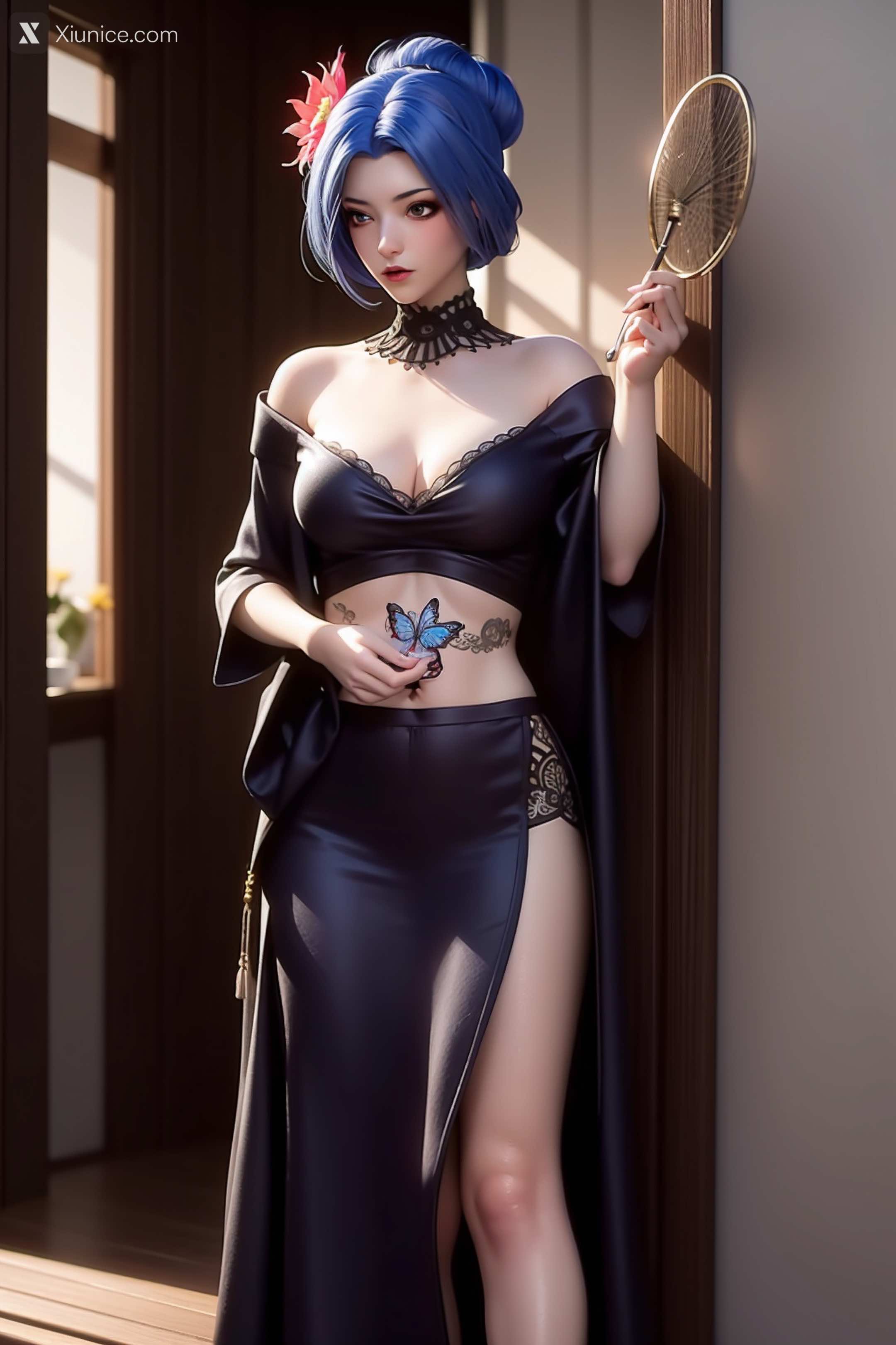 AI Girl Xiunice.com 镜双城 白璎 如意夫人 如意夫人2 25