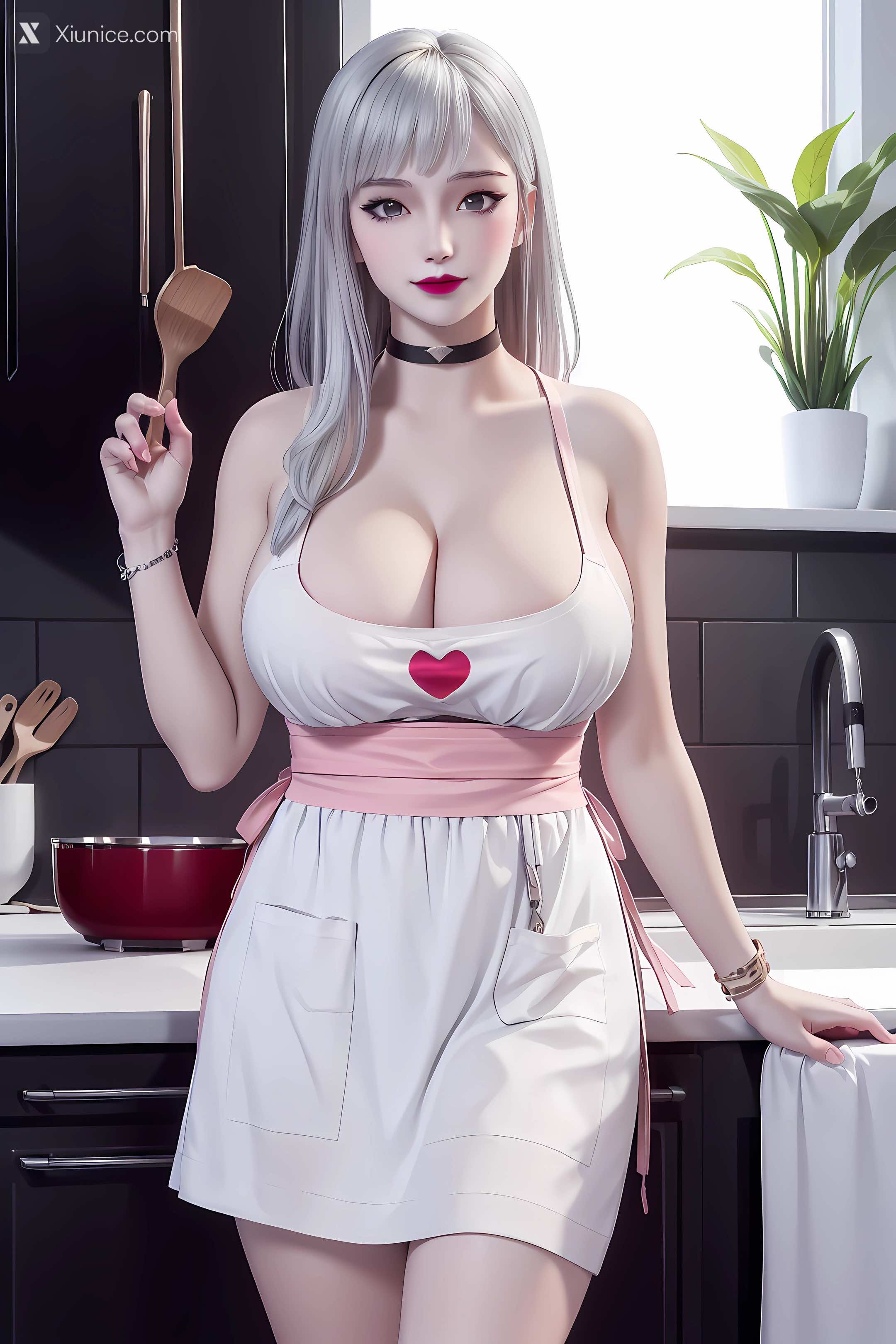 AI Girl Xiunice.com 镜双城 白璎 如意夫人 白璎 厨娘 15