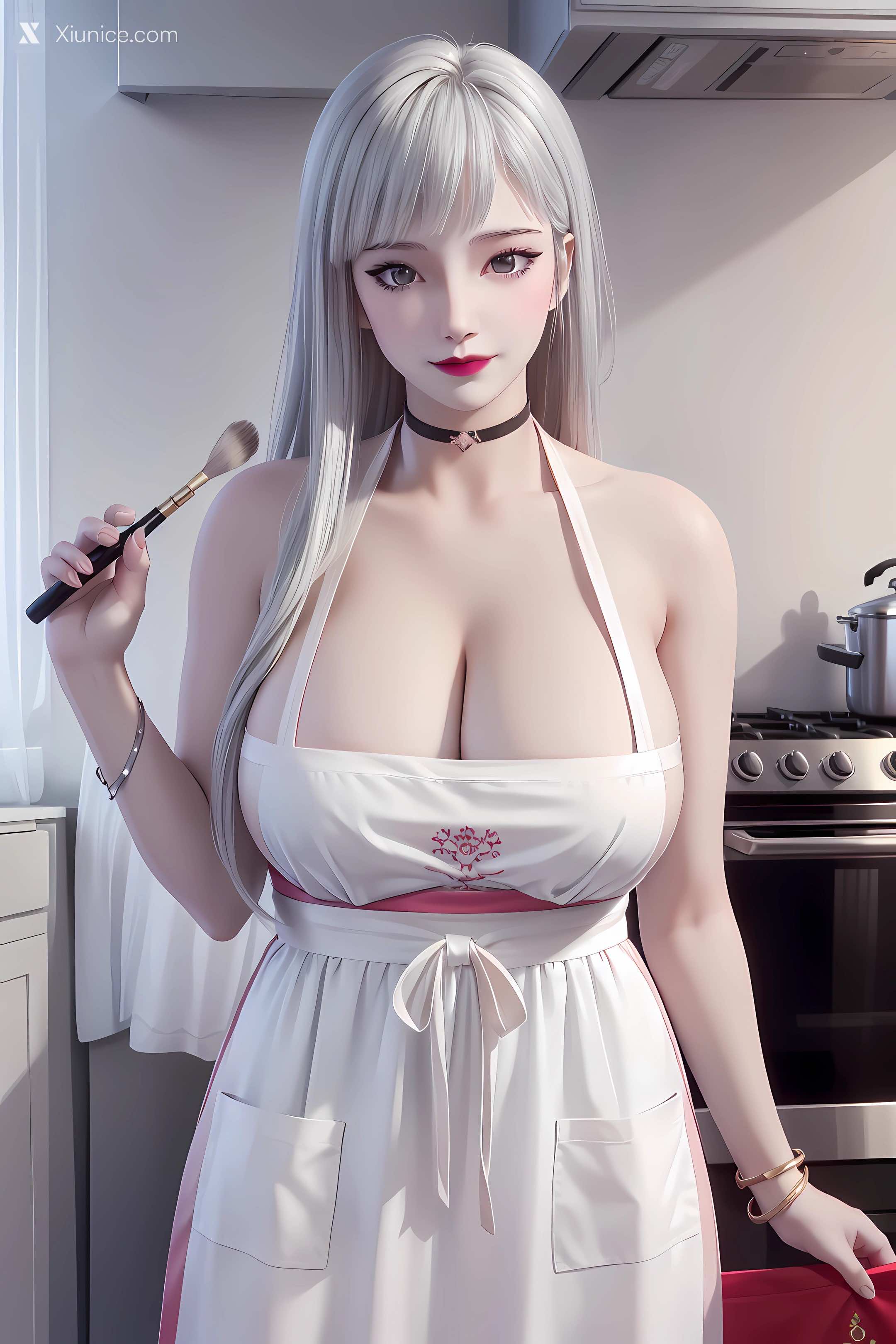 AI Girl Xiunice.com 镜双城 白璎 如意夫人 白璎 厨娘 17
