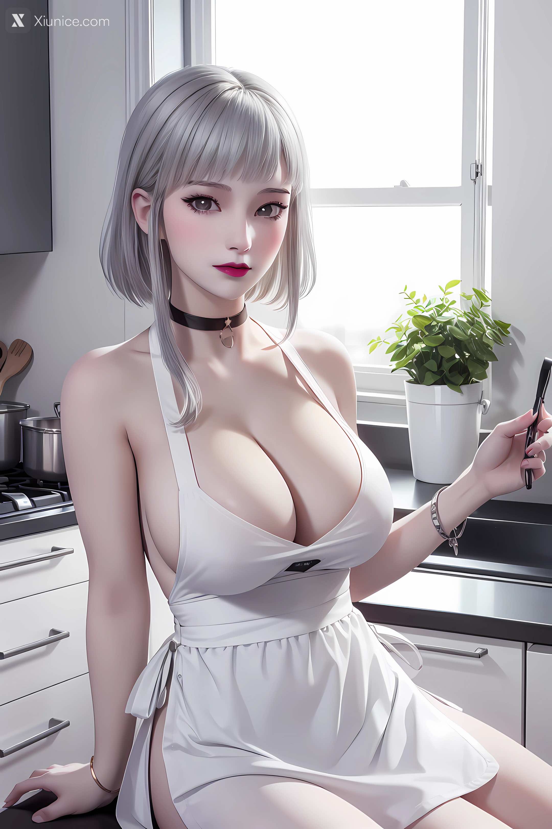 AI Girl Xiunice.com 镜双城 白璎 如意夫人 白璎 厨娘 19