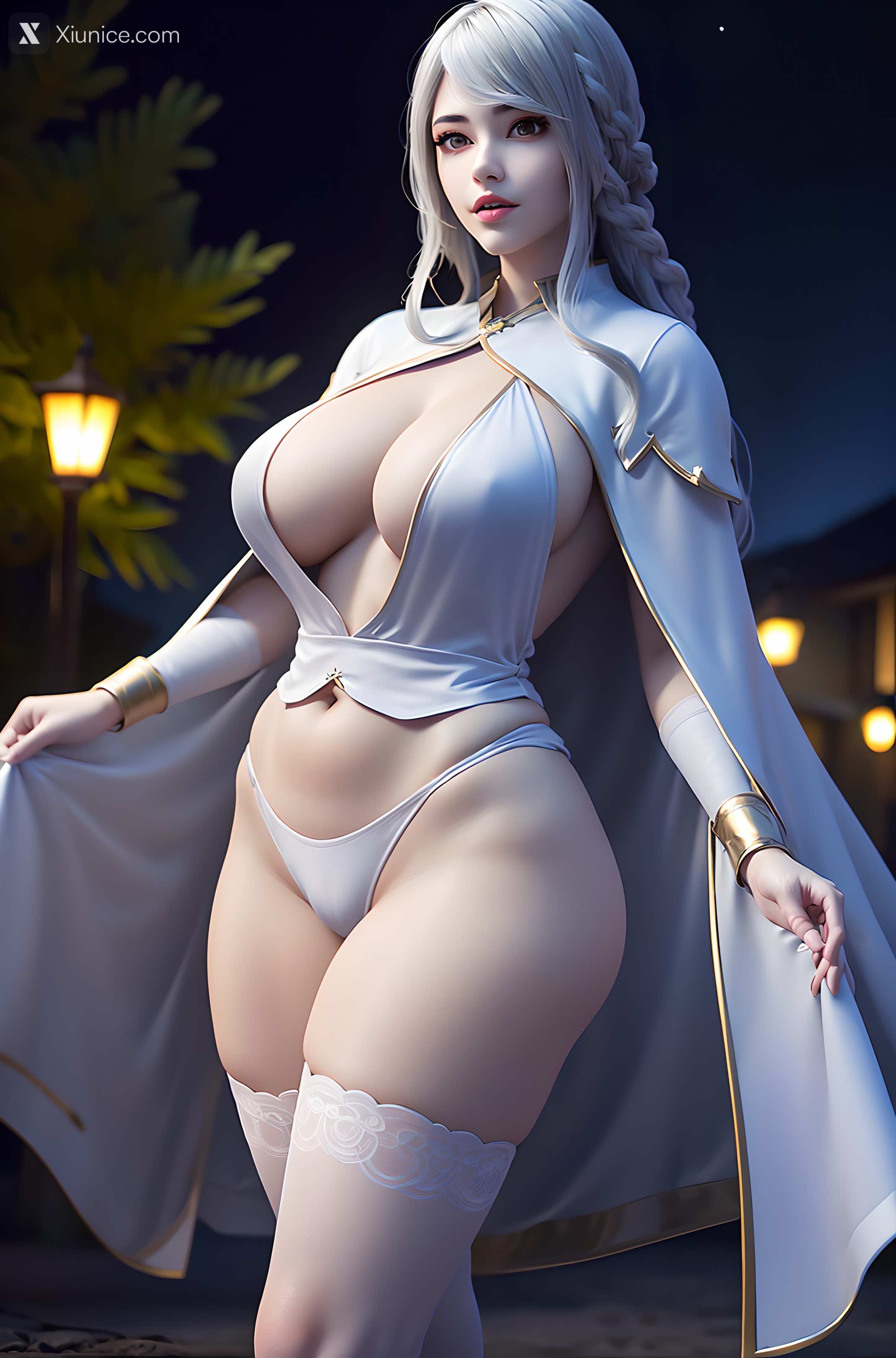 AI Girl Xiunice.com 镜双城 白璎 如意夫人 白璎 月下 8