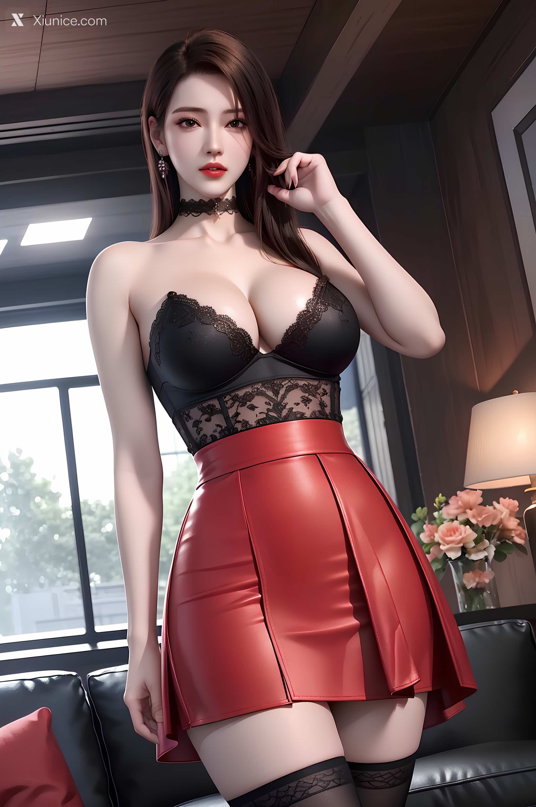 AI Girl Xiunice.com 长剑风云 鹤追 鹤追 卧室 19
