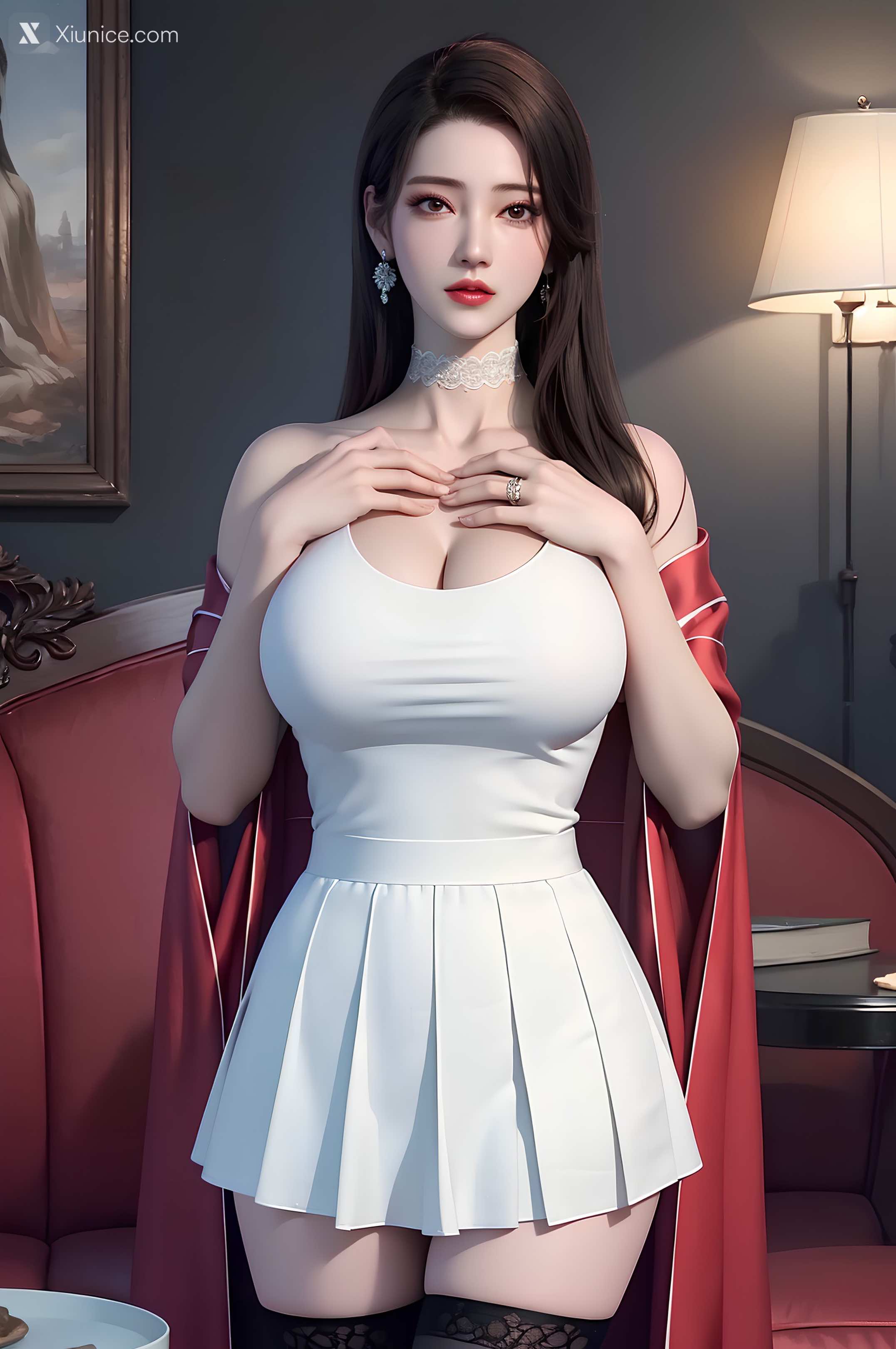 AI Girl Xiunice.com 长剑风云 鹤追 鹤追 卧室 27