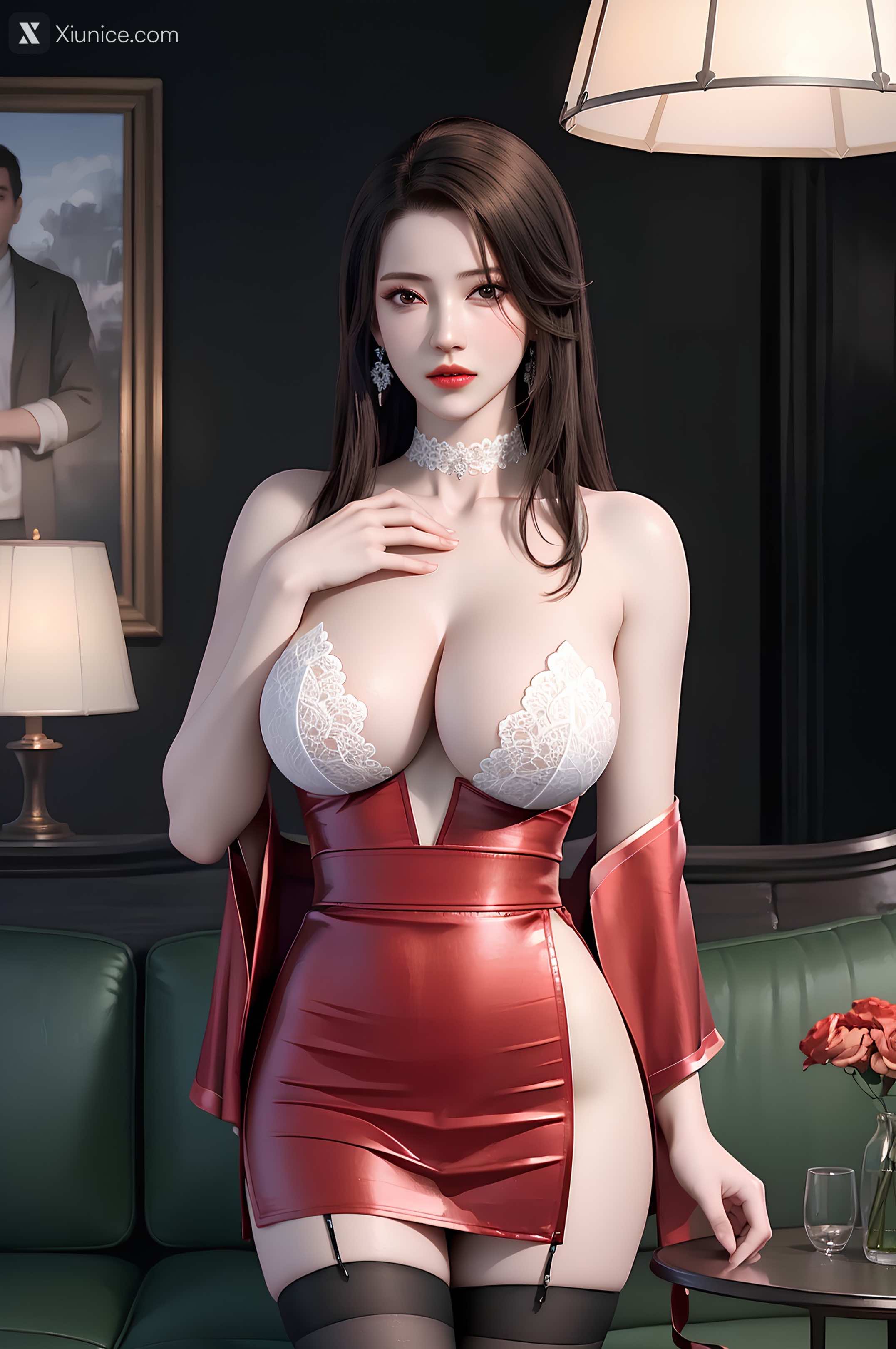 AI Girl Xiunice.com 长剑风云 鹤追 鹤追 卧室 32