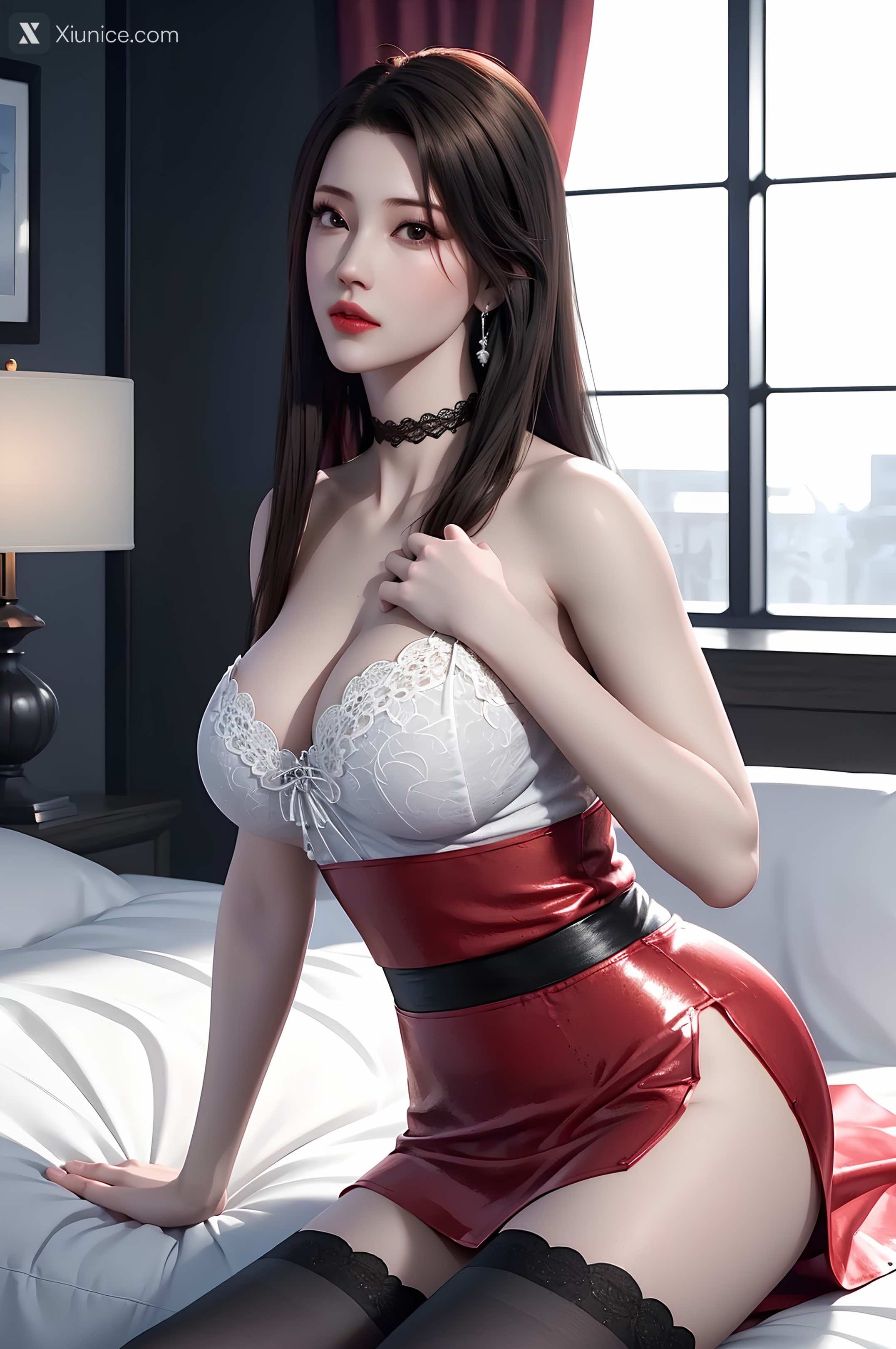 AI Girl Xiunice.com 长剑风云 鹤追 鹤追 卧室 39
