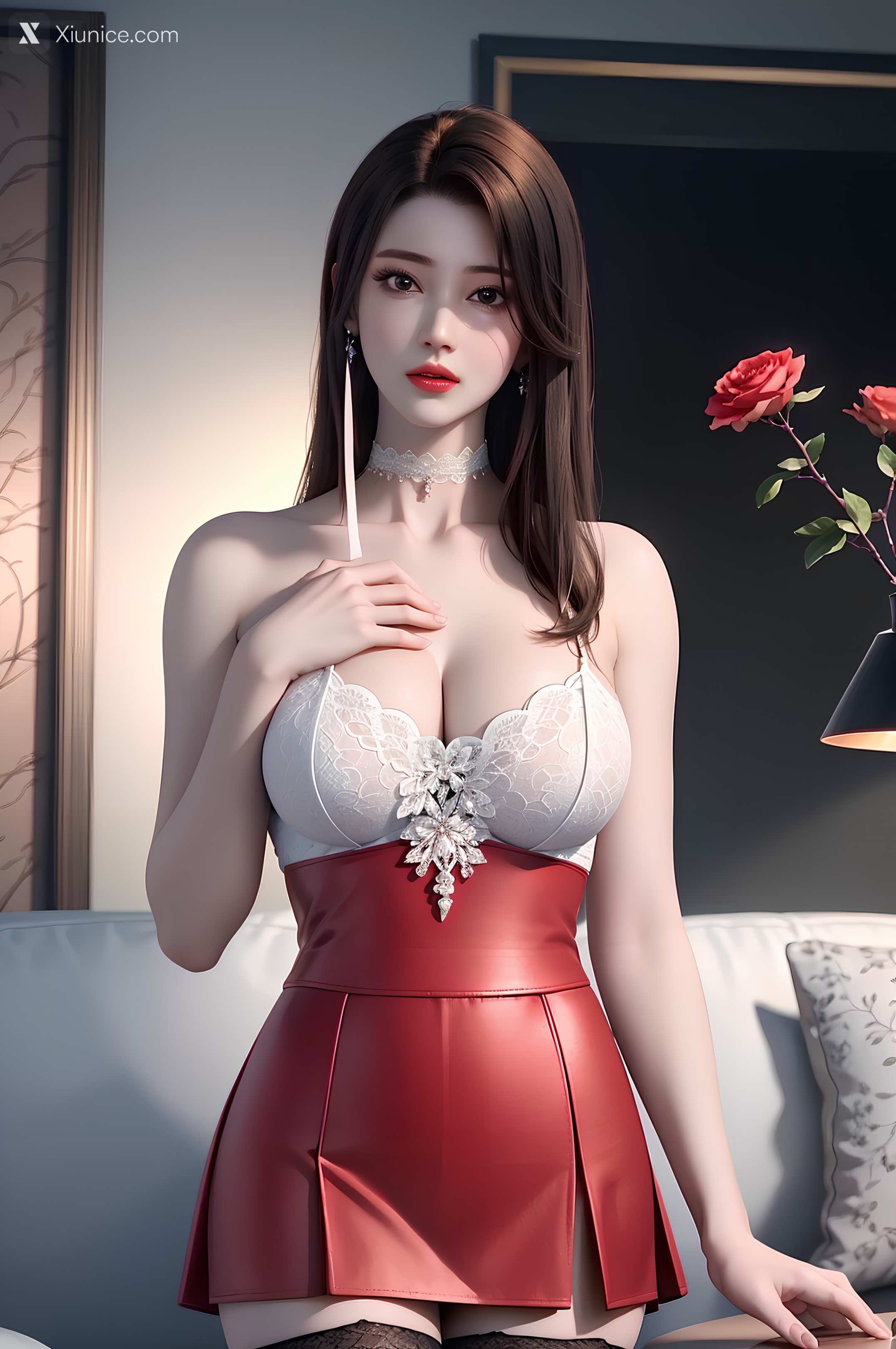 AI Girl Xiunice.com 长剑风云 鹤追 鹤追 卧室 9